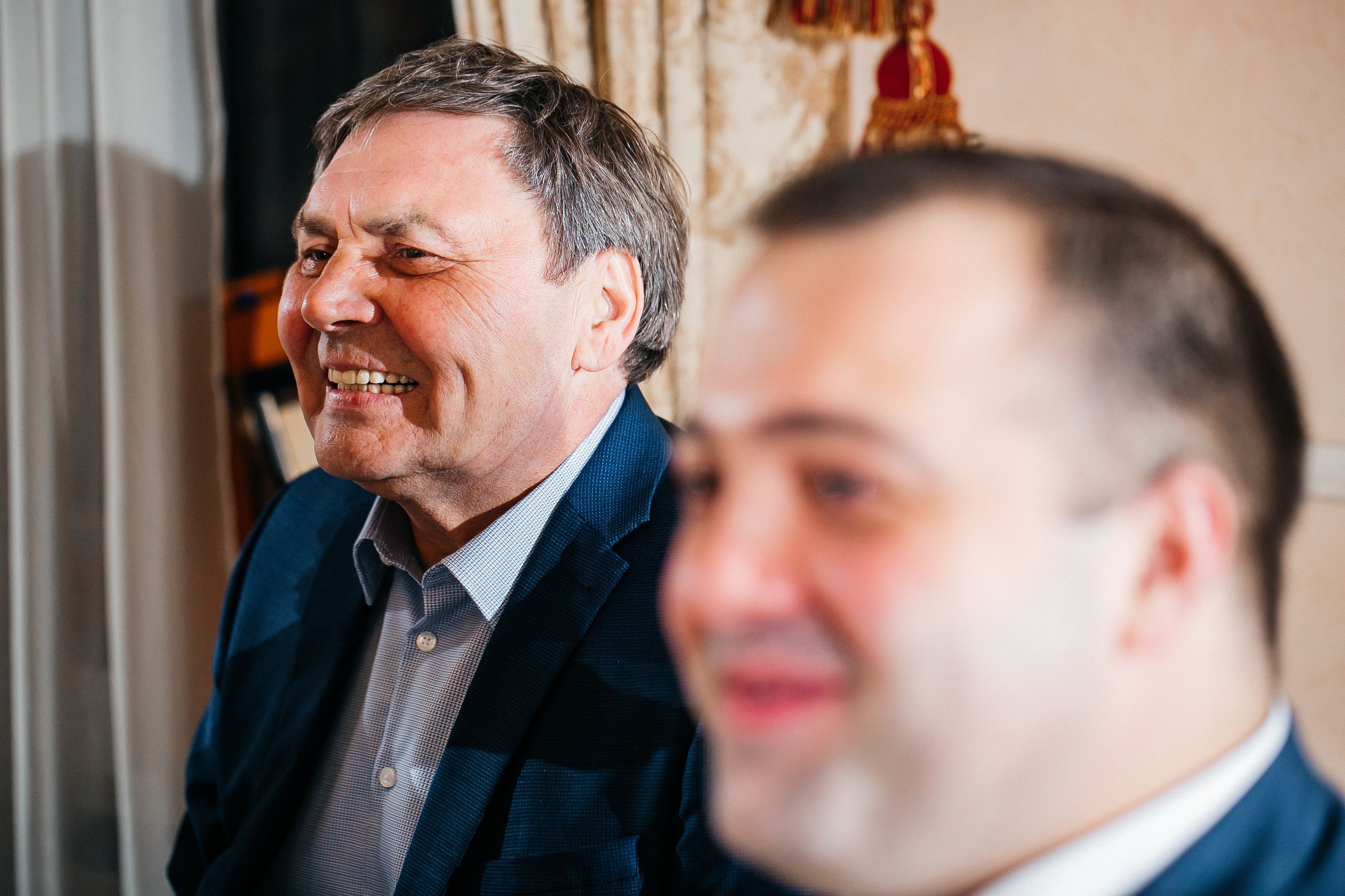 Юбилей 60 лет мужчине в Москве. Ведущий юбилея Сергей Рябинин. Ведущий на свадьбу, корпоратив и юбилей в Москве Сергей Рябинин