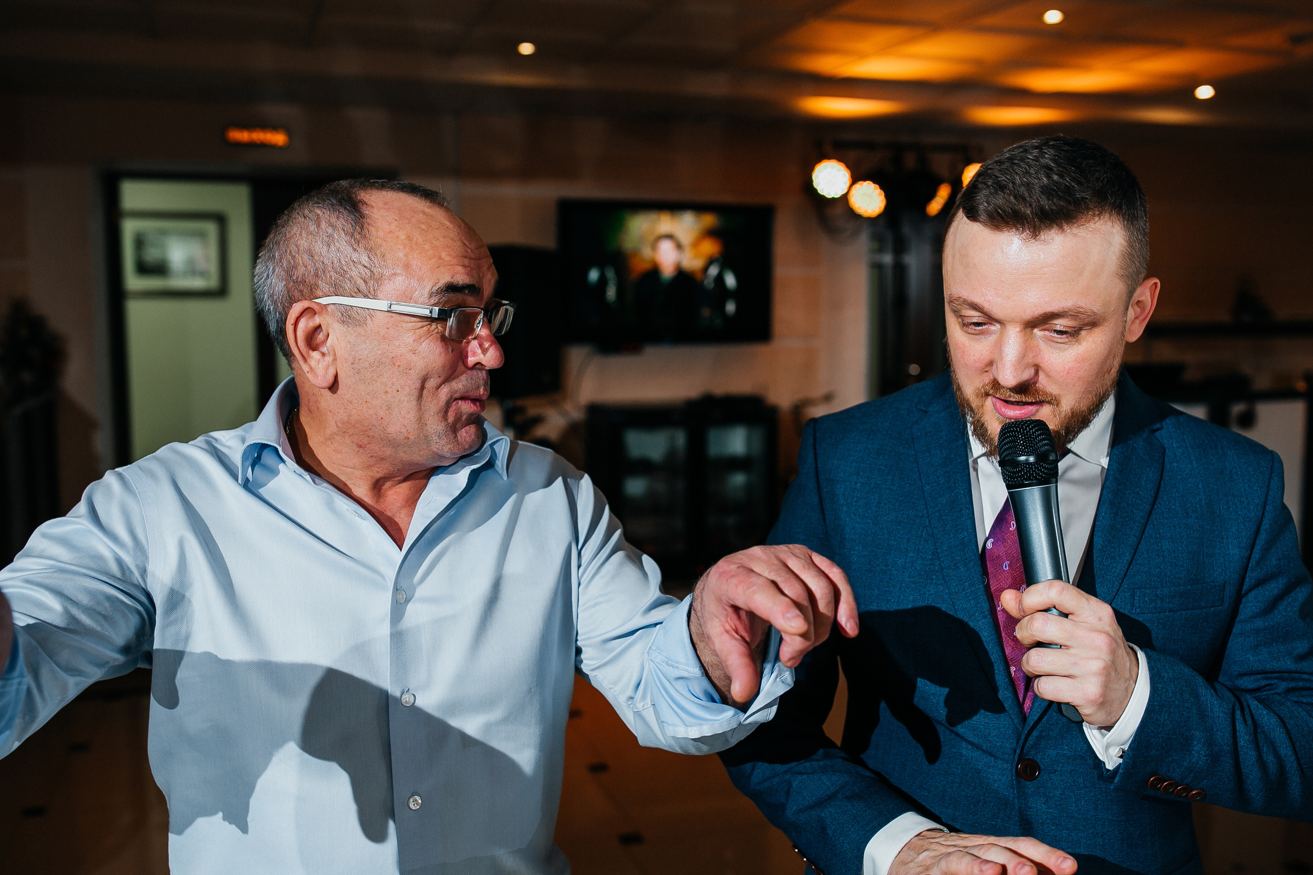 Юбилей 60 лет мужчине в Москве. Ведущий юбилея Сергей Рябинин. Ведущий на свадьбу, корпоратив и юбилей в Москве Сергей Рябинин