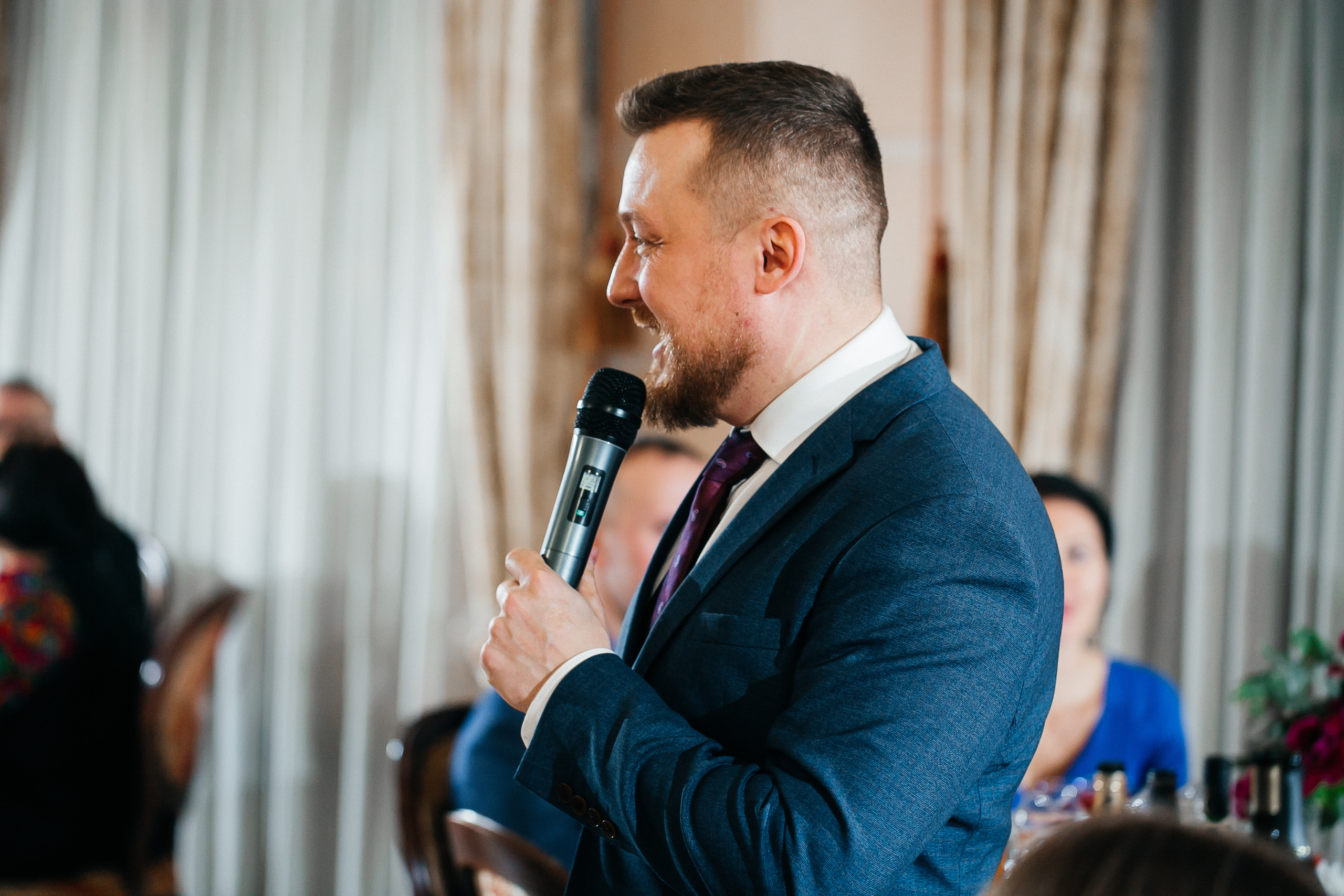 Юбилей 60 лет мужчине в Москве. Ведущий юбилея Сергей Рябинин. Ведущий на свадьбу, корпоратив и юбилей в Москве Сергей Рябинин