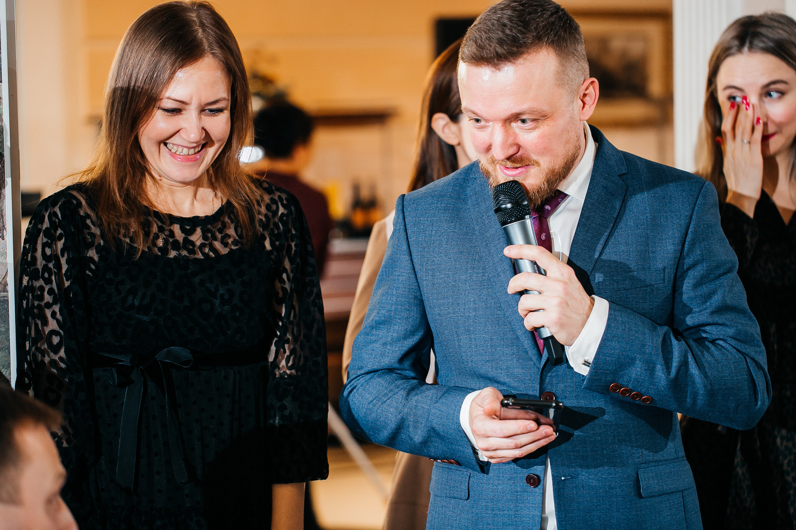 Юбилей 60 лет мужчине в Москве. Ведущий юбилея Сергей Рябинин. Ведущий на свадьбу, корпоратив и юбилей в Москве Сергей Рябинин