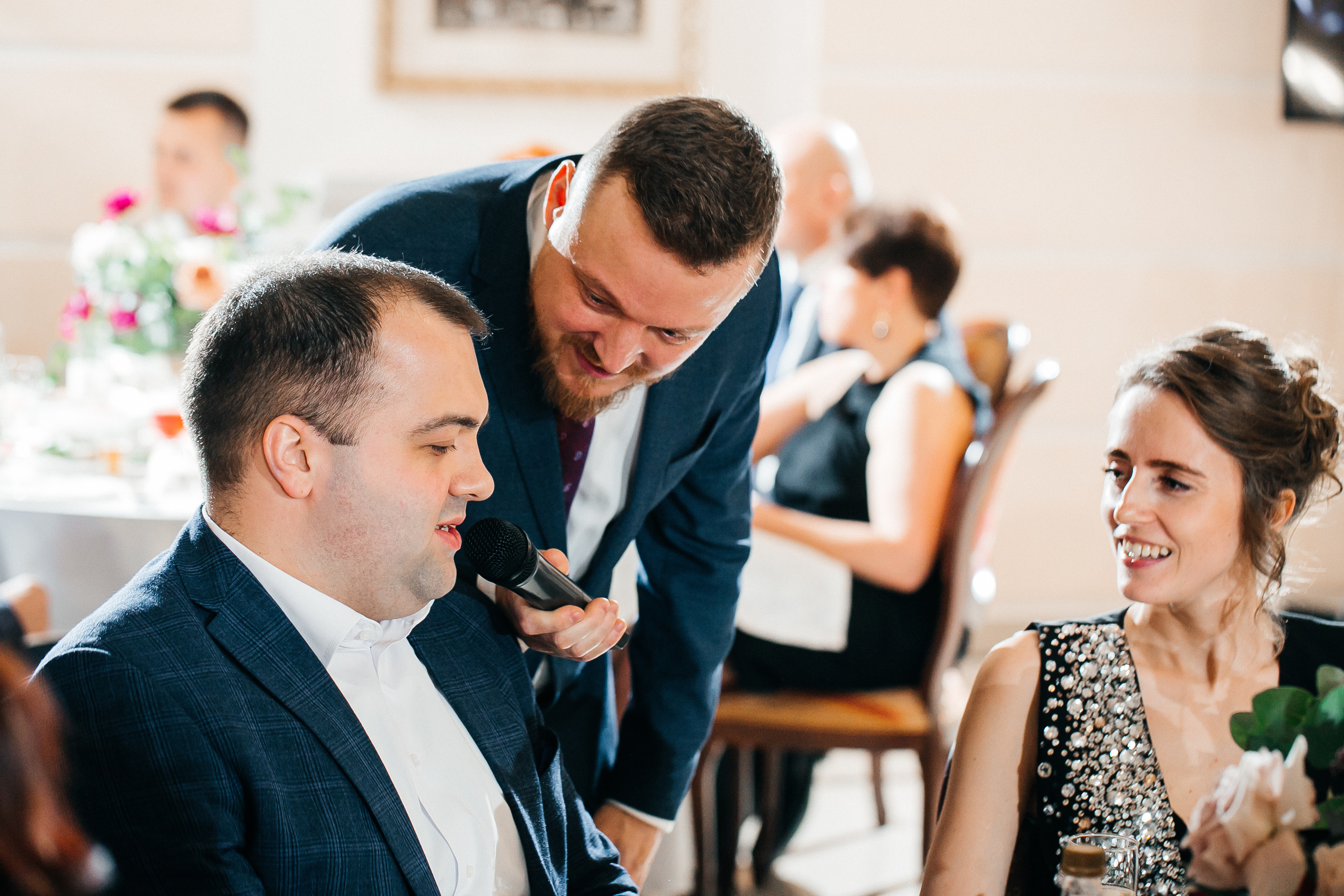 Юбилей 60 лет мужчине в Москве. Ведущий юбилея Сергей Рябинин. Ведущий на свадьбу, корпоратив и юбилей в Москве Сергей Рябинин