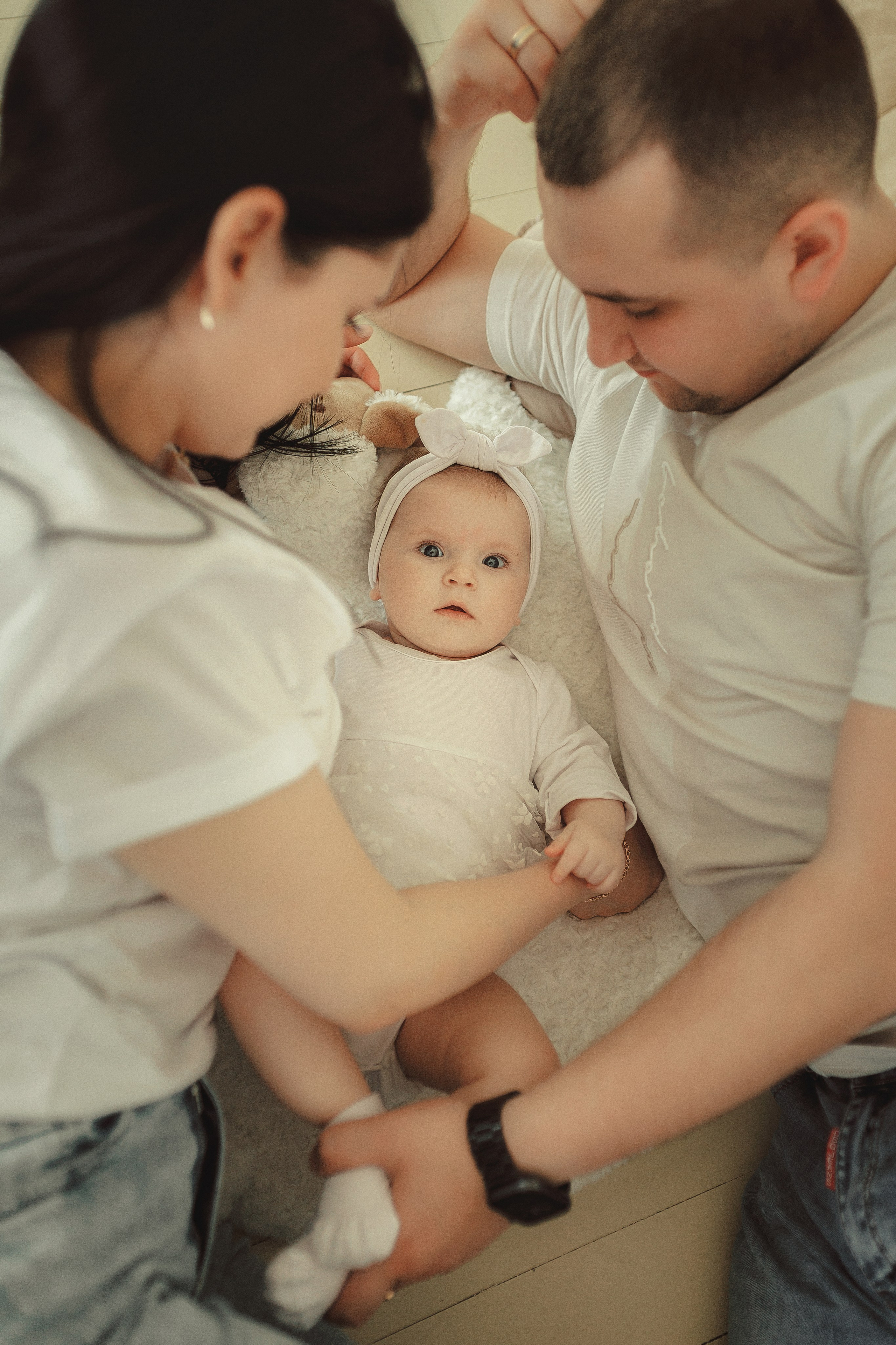 Эвелина, Женя и Милана. Семейный фотограф в Новосибирске Екатерина Сафронова