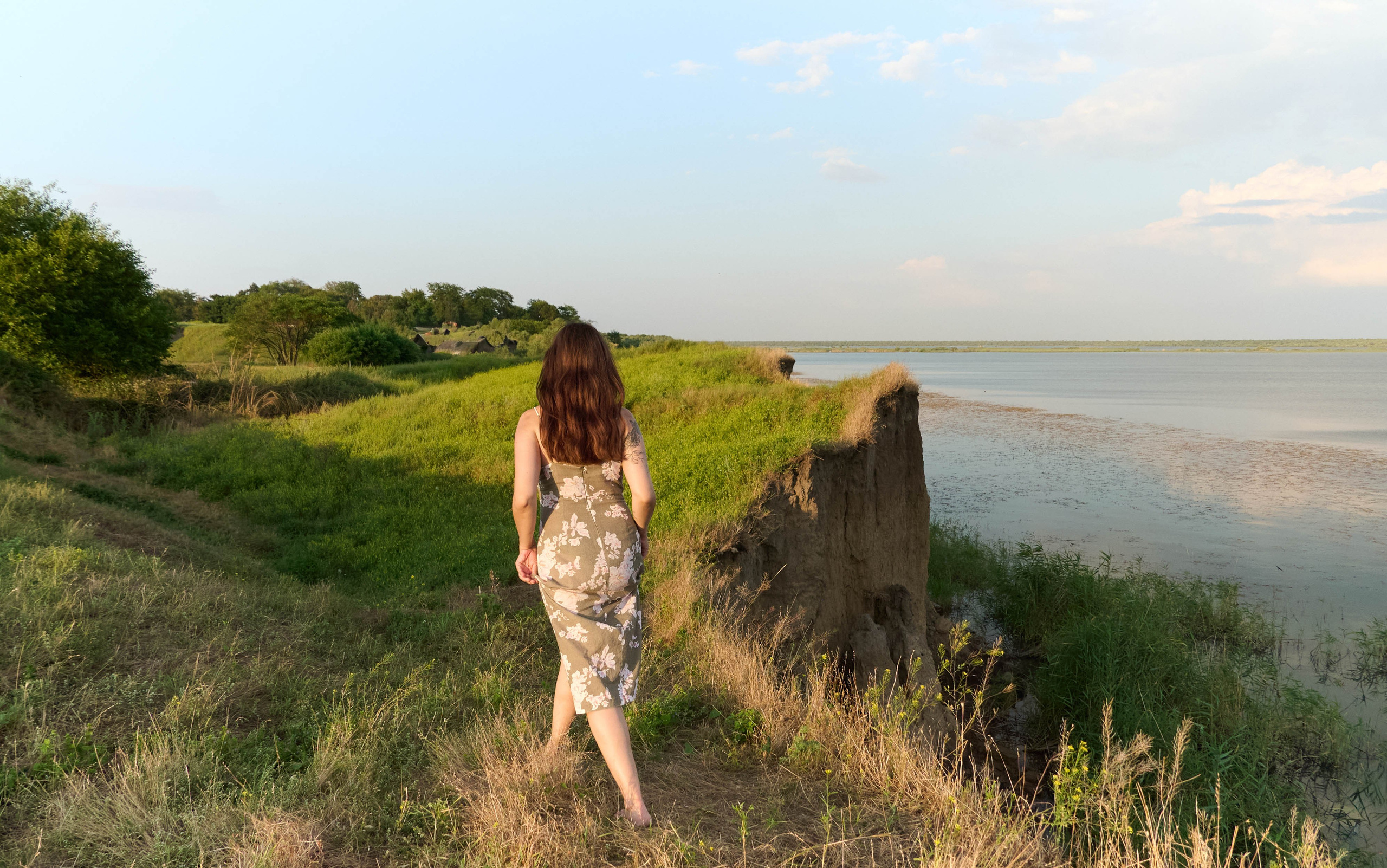 Алена обрыв. Фотограф в Краснодаре и Динской Виктория Вебер
