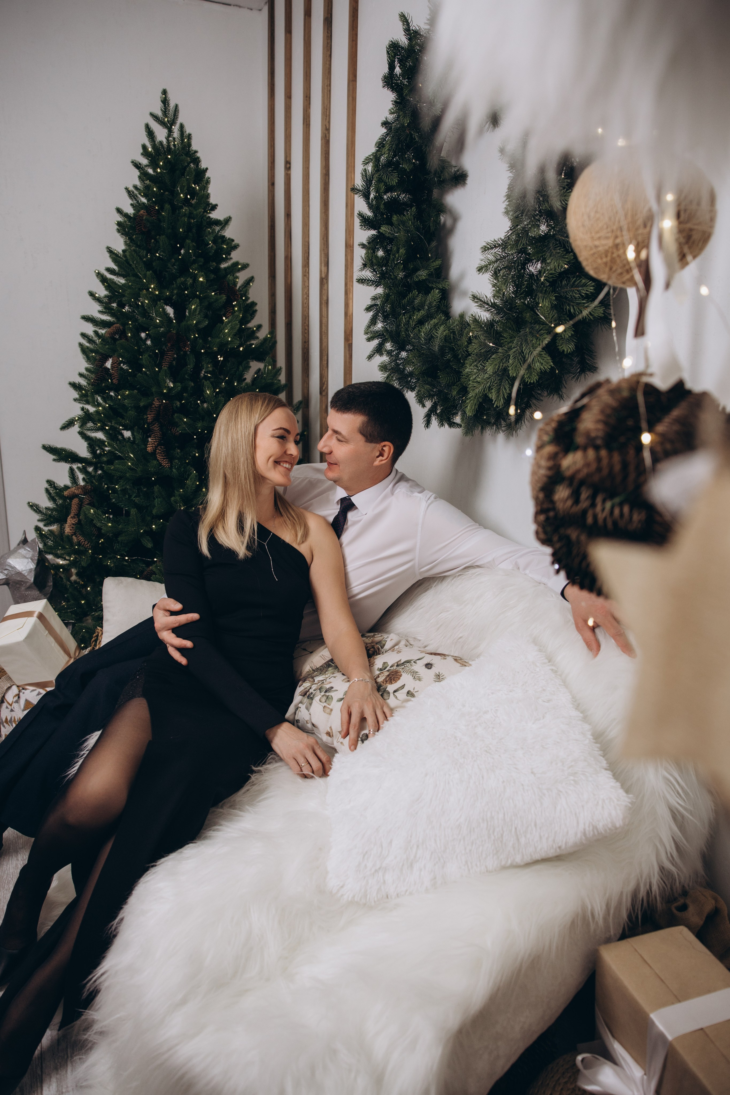 Новогодние истории в студии 8 этаж. Свадебный, семейный фотограф в Иркутске Светлана Макаричева