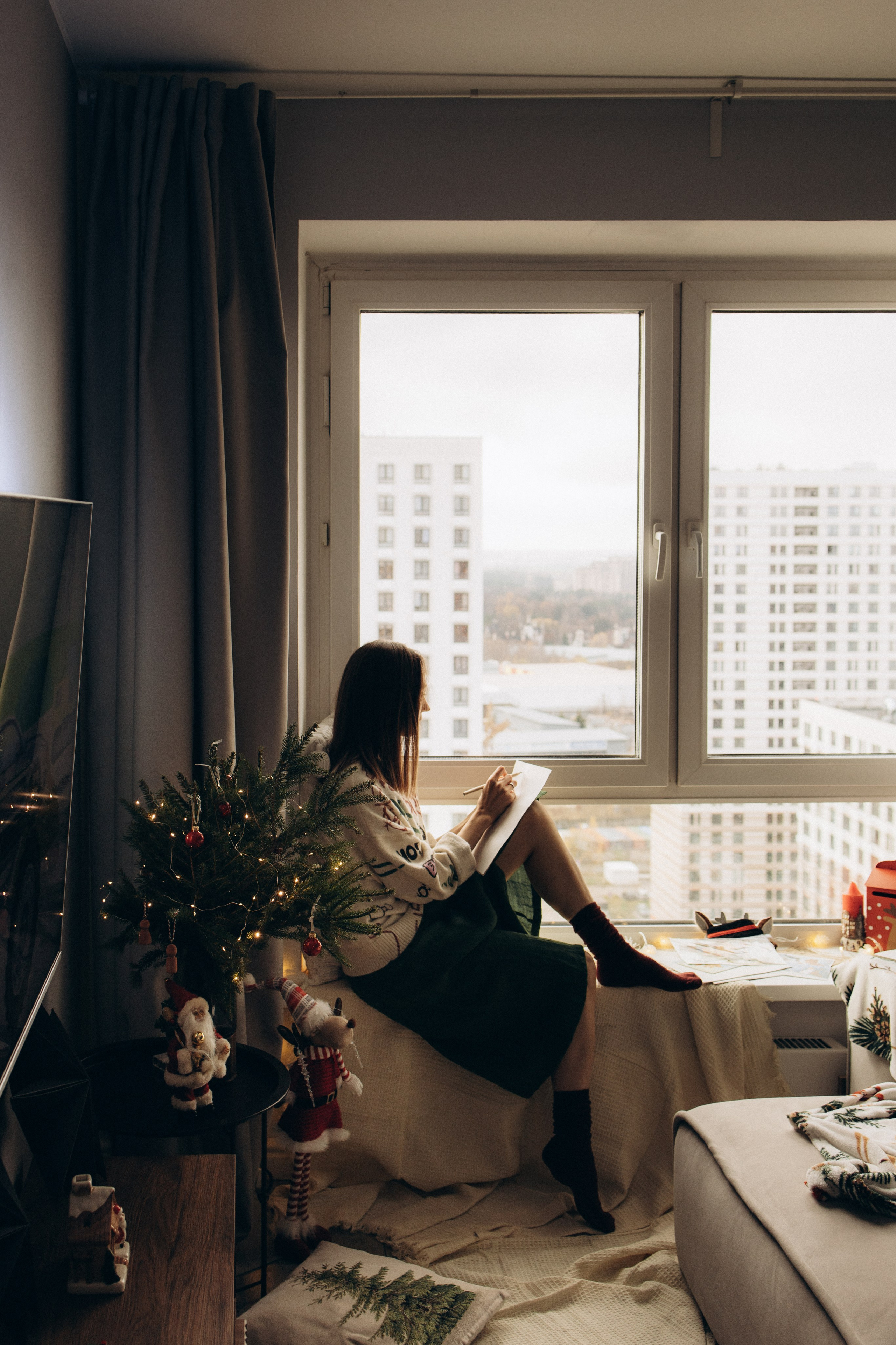 Письма Дед Морозу. Фотограф lifestylе в Москве Пшеничная Анастасия