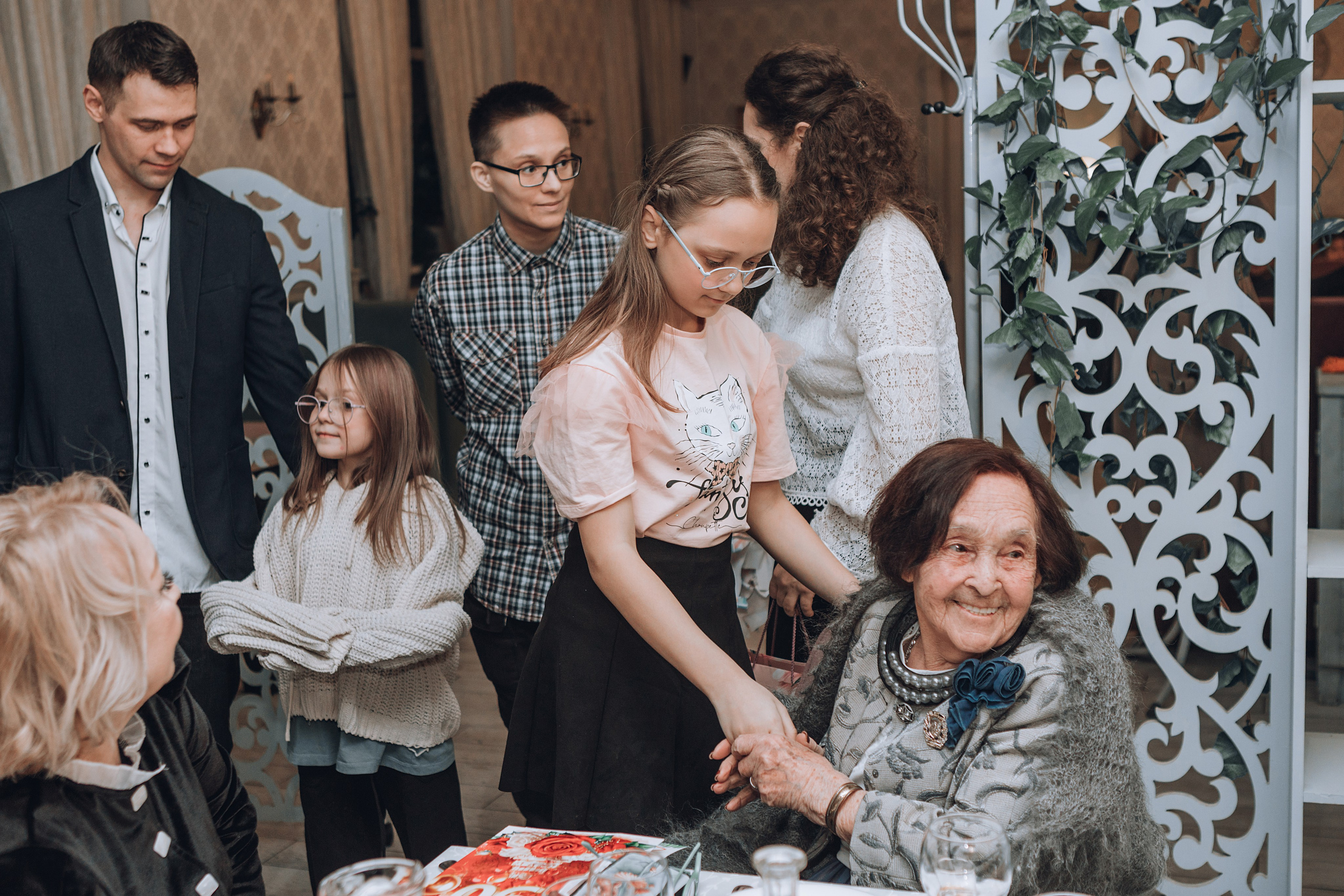 90-летний юбилей Сары Вагаповны. Фотограф в Санкт — Петербурге Анна Конофало