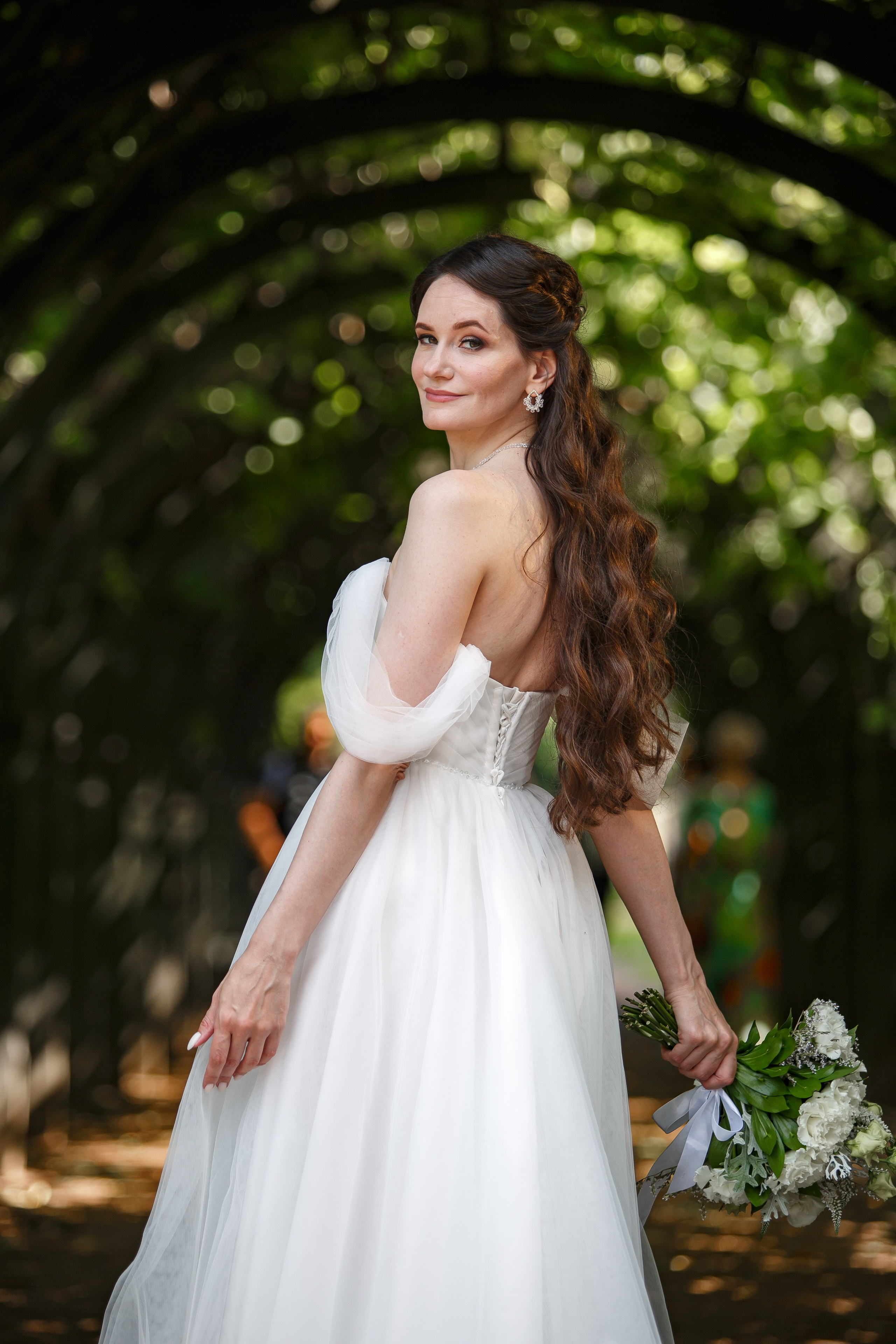 Свадебная фотосессия в усадьбе Кусково. Свадебный фотограф Москва и МО Сергей Киржаев