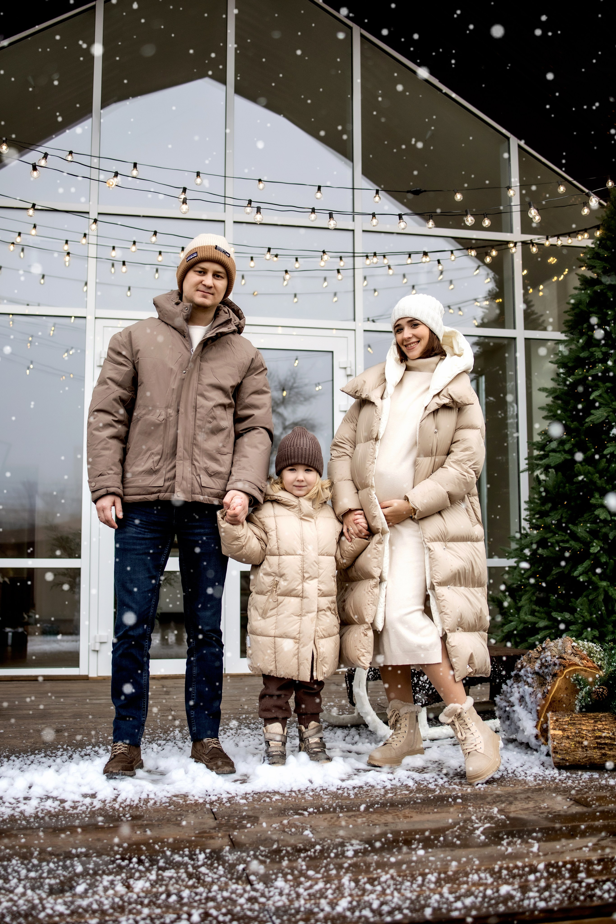 Зимняя история Тани, Артема и Лерочки. Фотограф Надежда Лукьянова