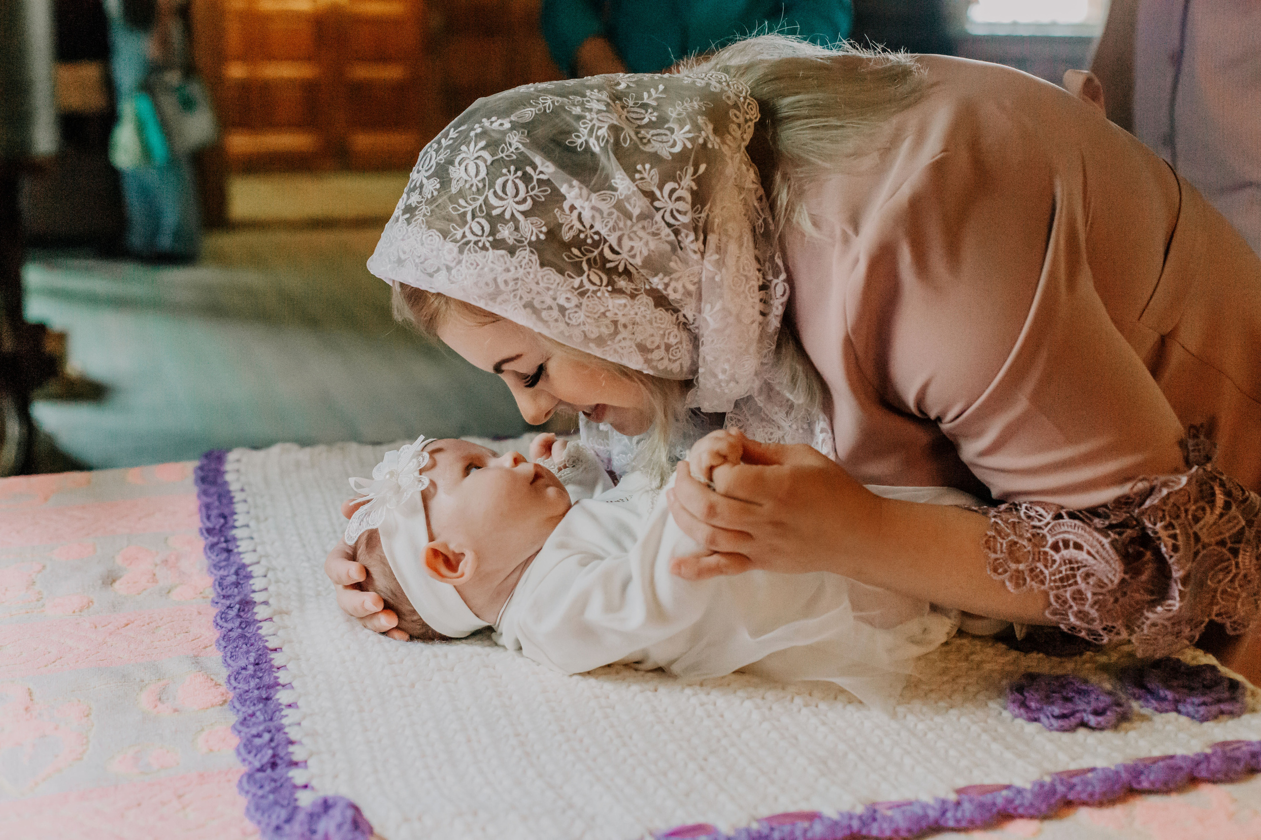Крещение Кристины. Семейный и детский фотограф в Москве Олеся Сухова