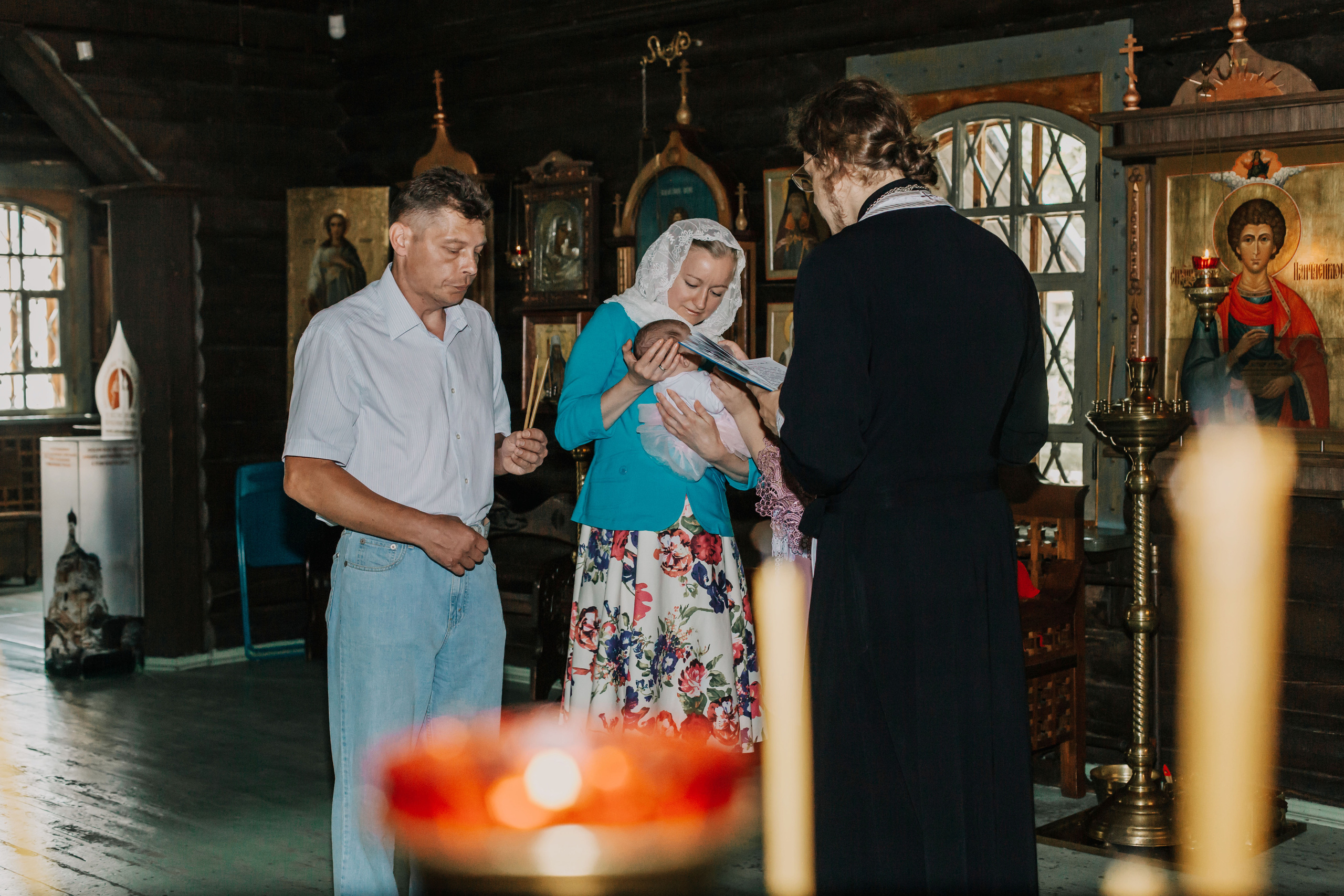 Крещение Кристины. Семейный и детский фотограф в Москве Олеся Сухова