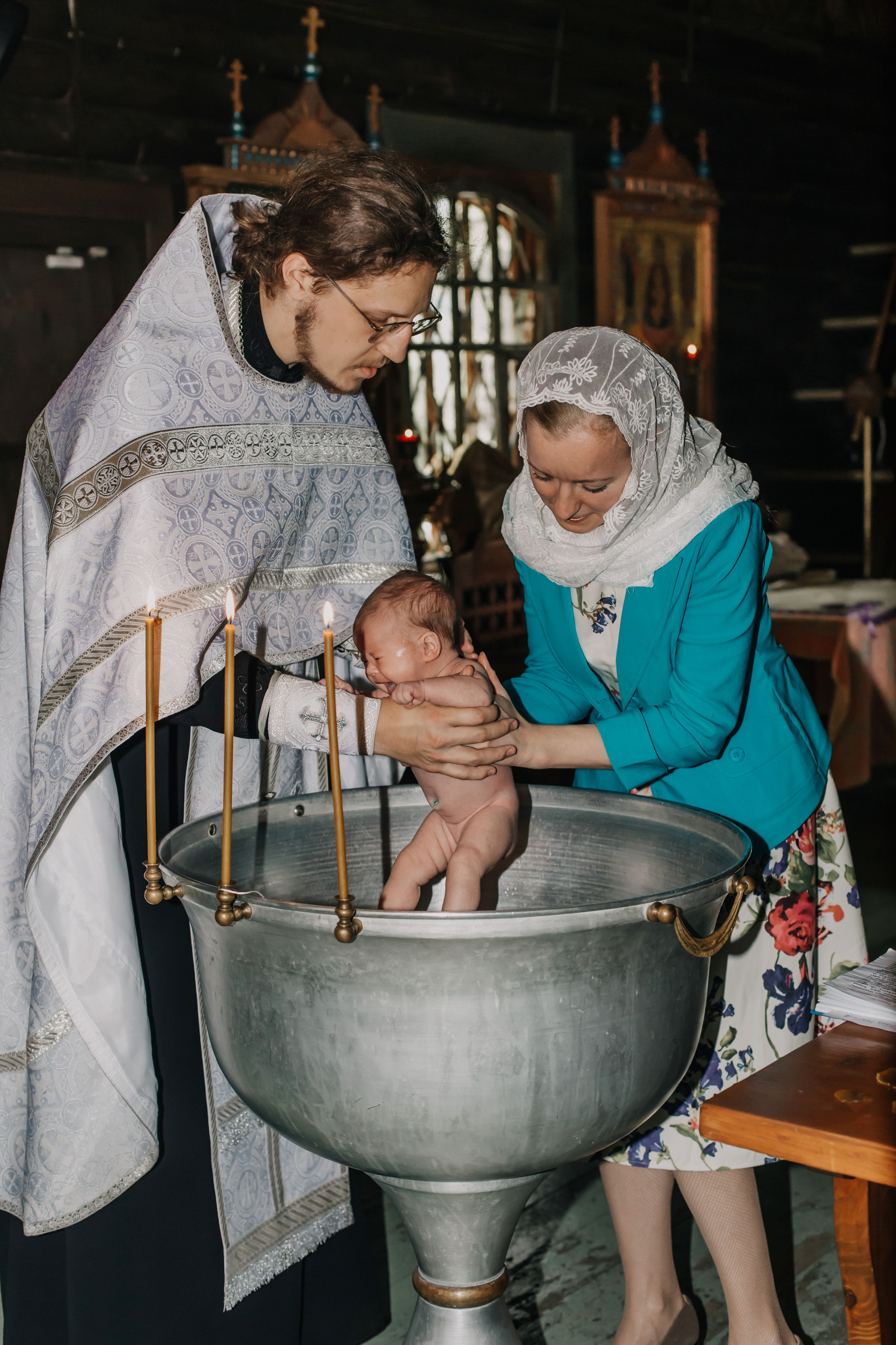 Крещение Кристины. Семейный и детский фотограф в Москве Олеся Сухова