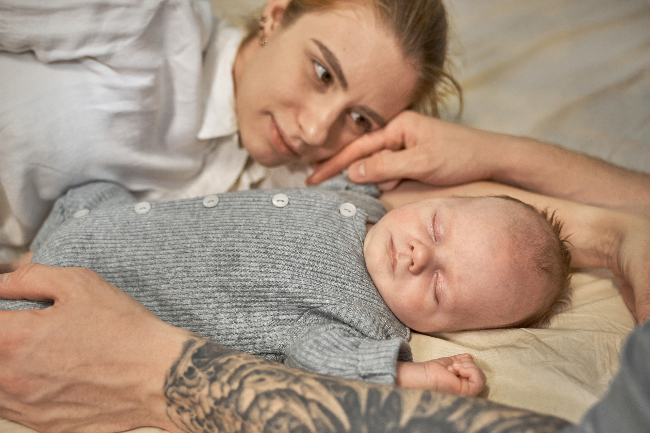 Newborn в стиле lifestyle