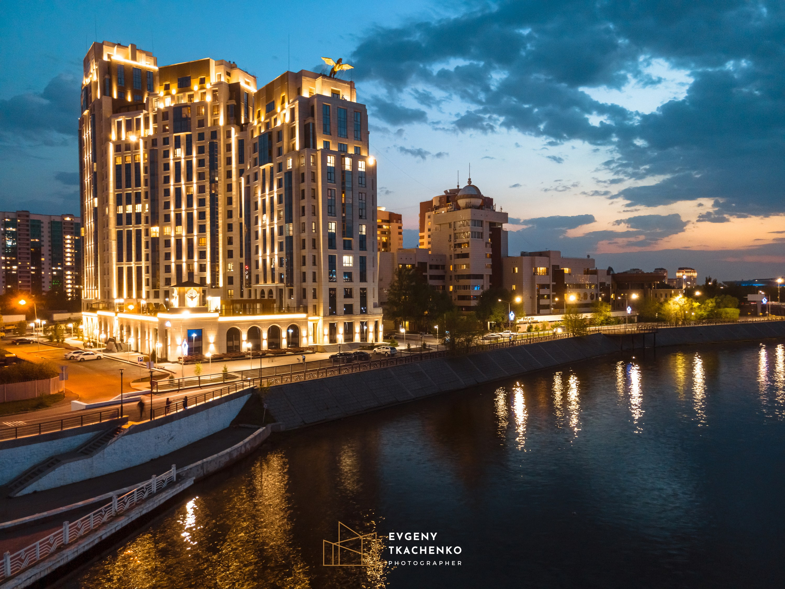 ЖК «Esil Riverside» от BI Group. Архитектурный и интерьерный фотограф в Казахстане