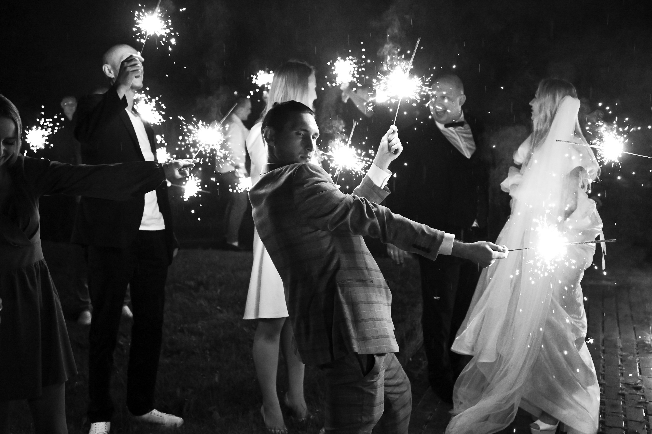 Black and white film. <3