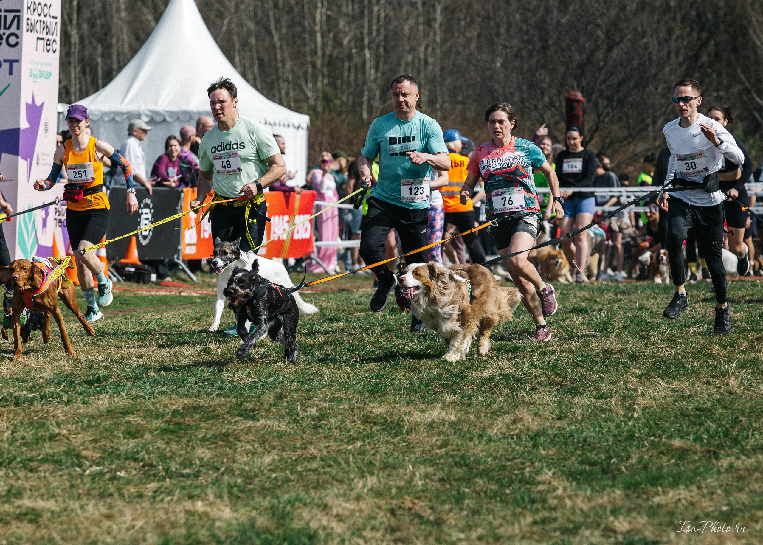 Кросс «Быстрый пёс» 2025. Репортажный фотограф в Москве
