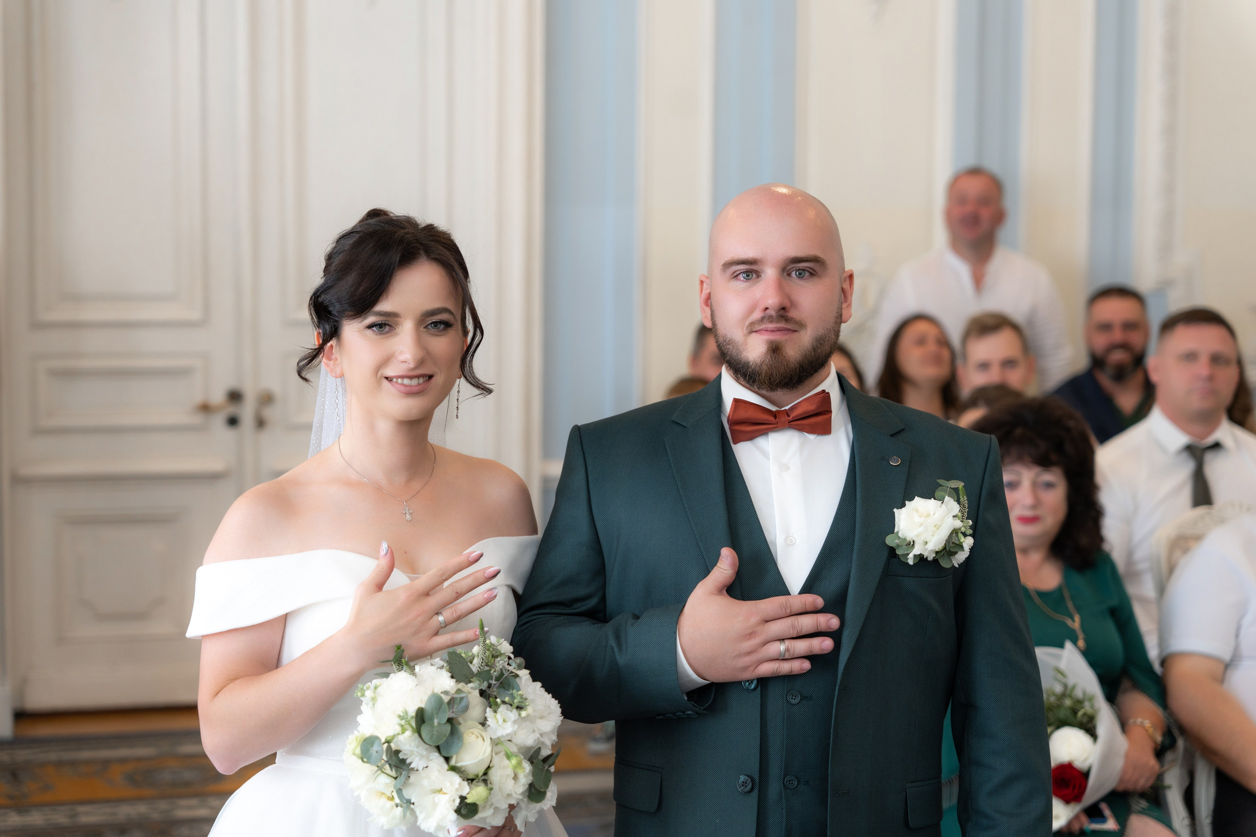 Банкет в ресторане «Амбар № 1» в городе Петергофе. Свадебный фотограф Александр Невский в Санкт-Петербурге