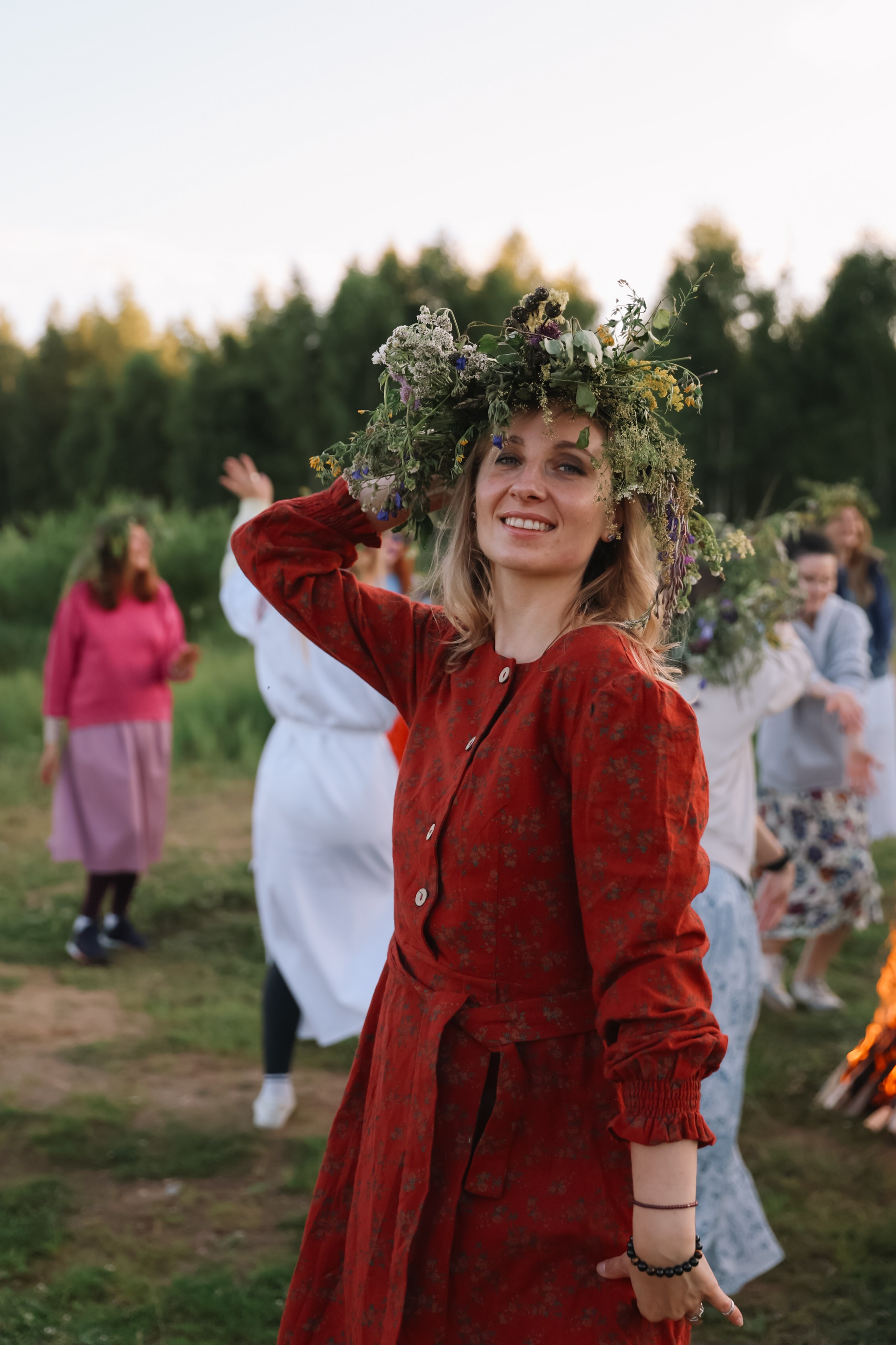 Йога-ретрит в Завидово на Иван Купалу. Фотограф и видеограф Анна Домашенко