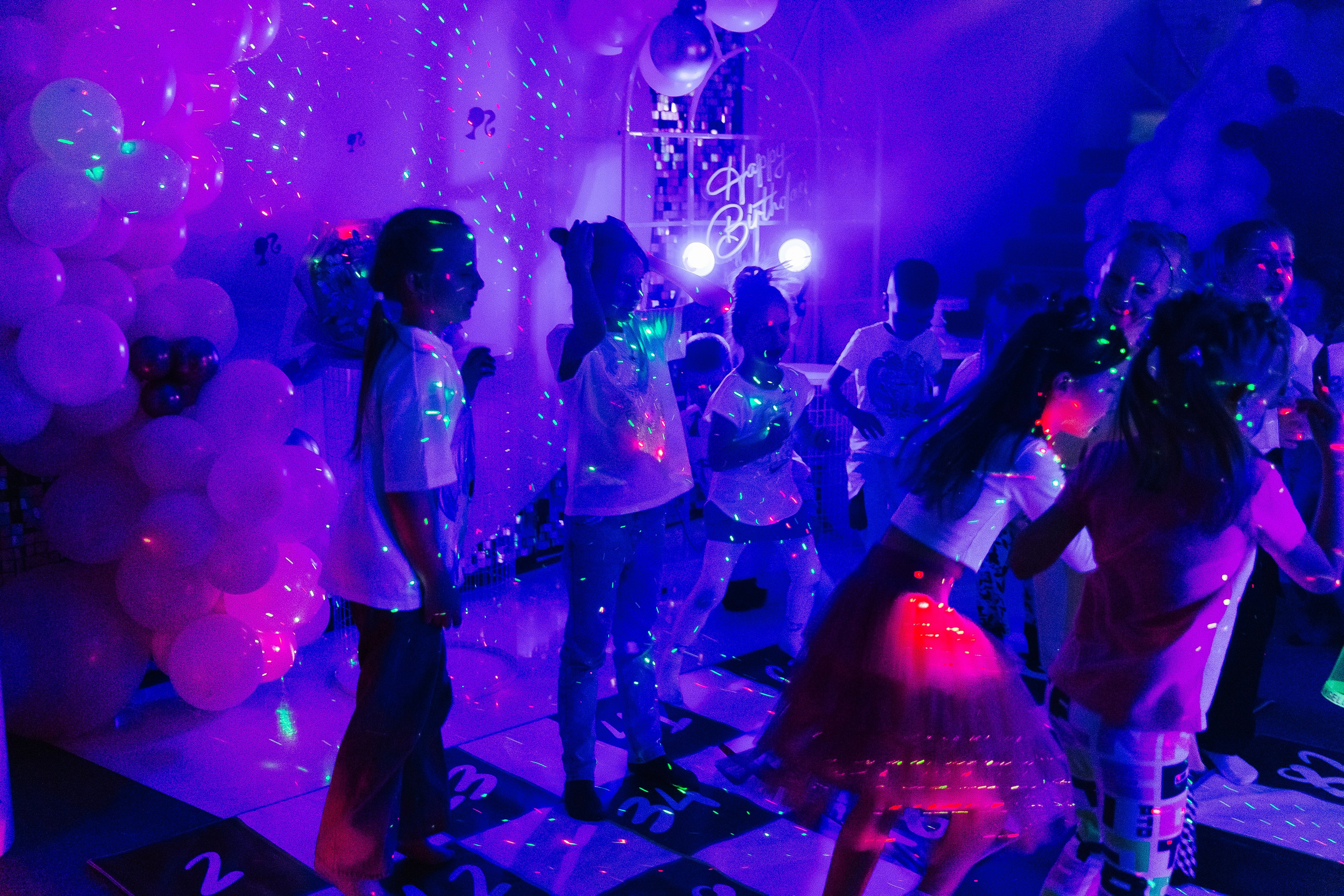 Неоновая вечеринка. Фотограф в Красноярске Любовь Малеева