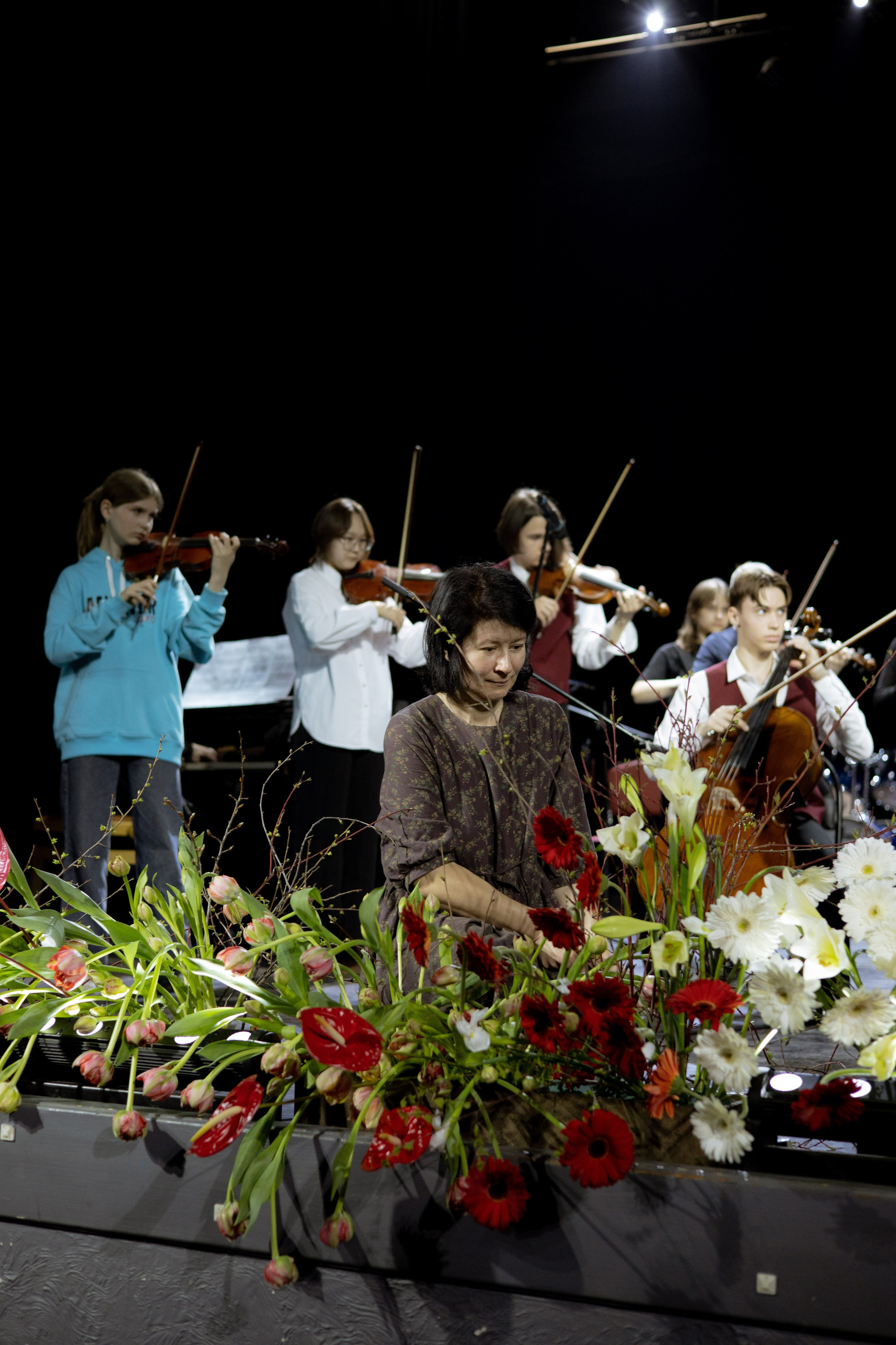 Оформление Отчетного концерта Музыкальной школы Глазунова. Оформление свадеб, декор свадеб Вера Маркова, Москва