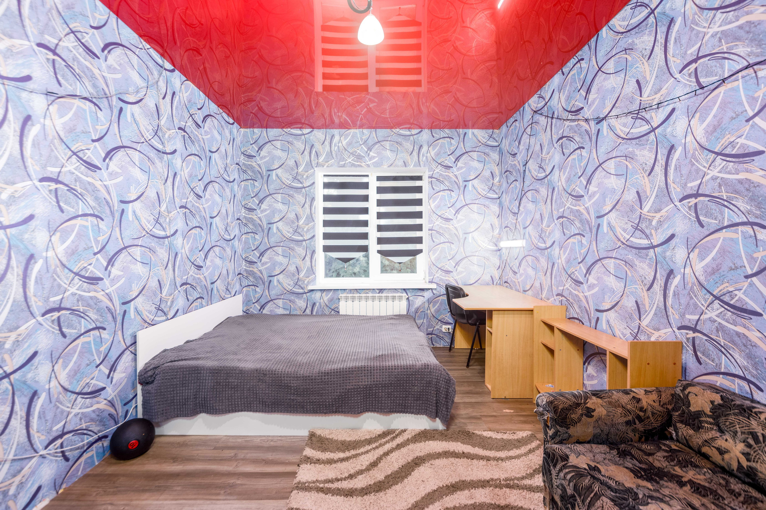 Интерьер спальни в коттедже под Минском