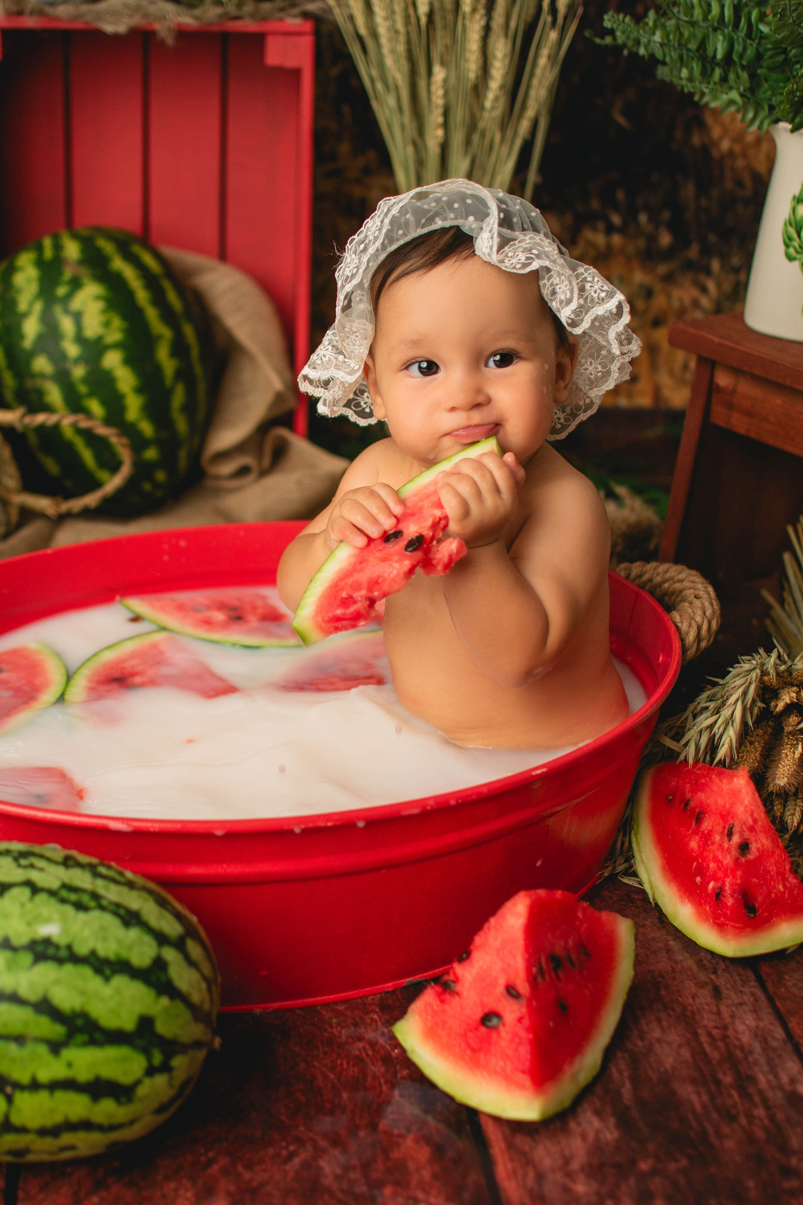 Арбузный 2024. Фотограф новорождённых в Санкт-Петербурге Наталья Булгакова