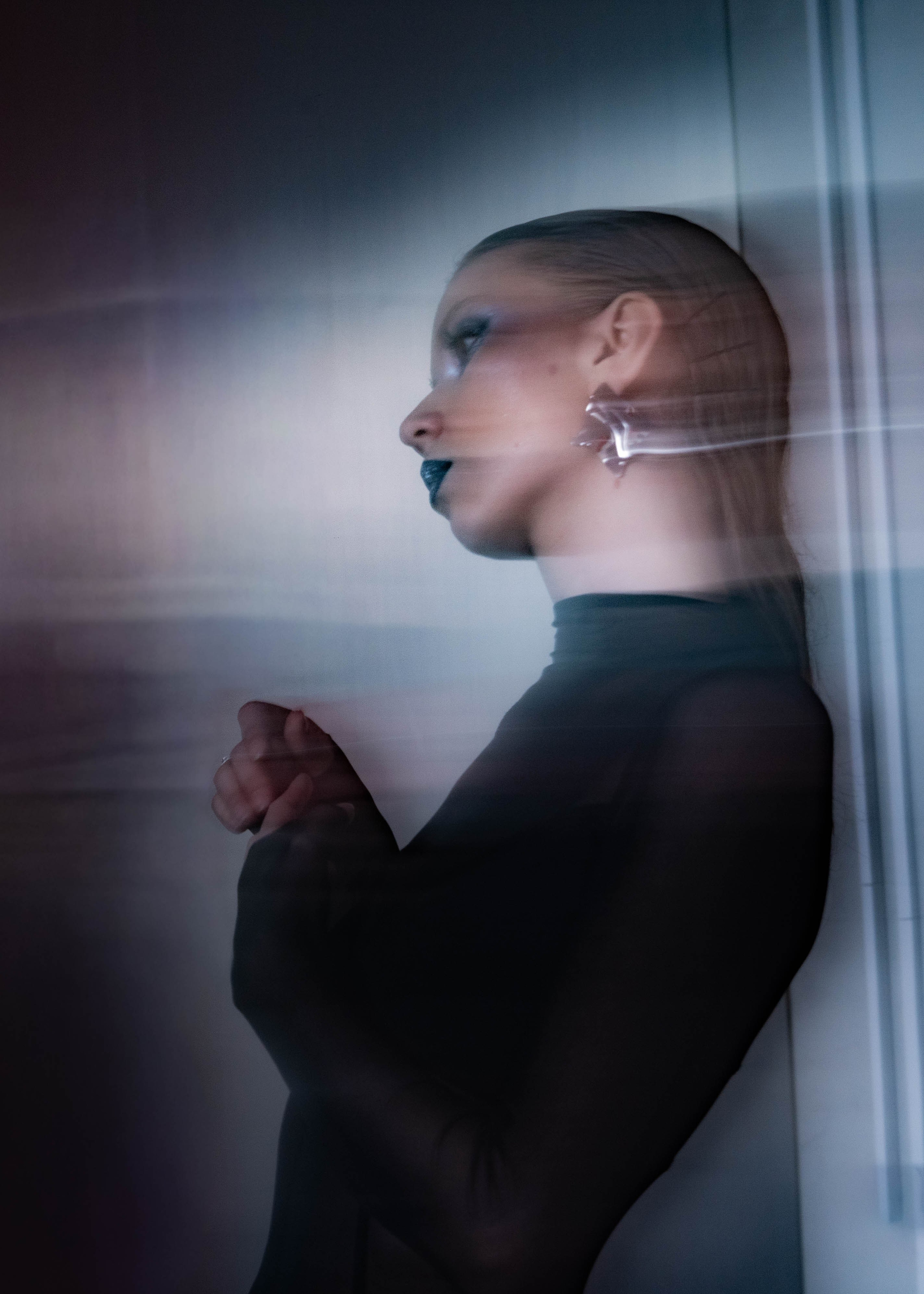 BLUR silver-red. Фотограф Serg Nekraov. Фотосъемка Москва и МО