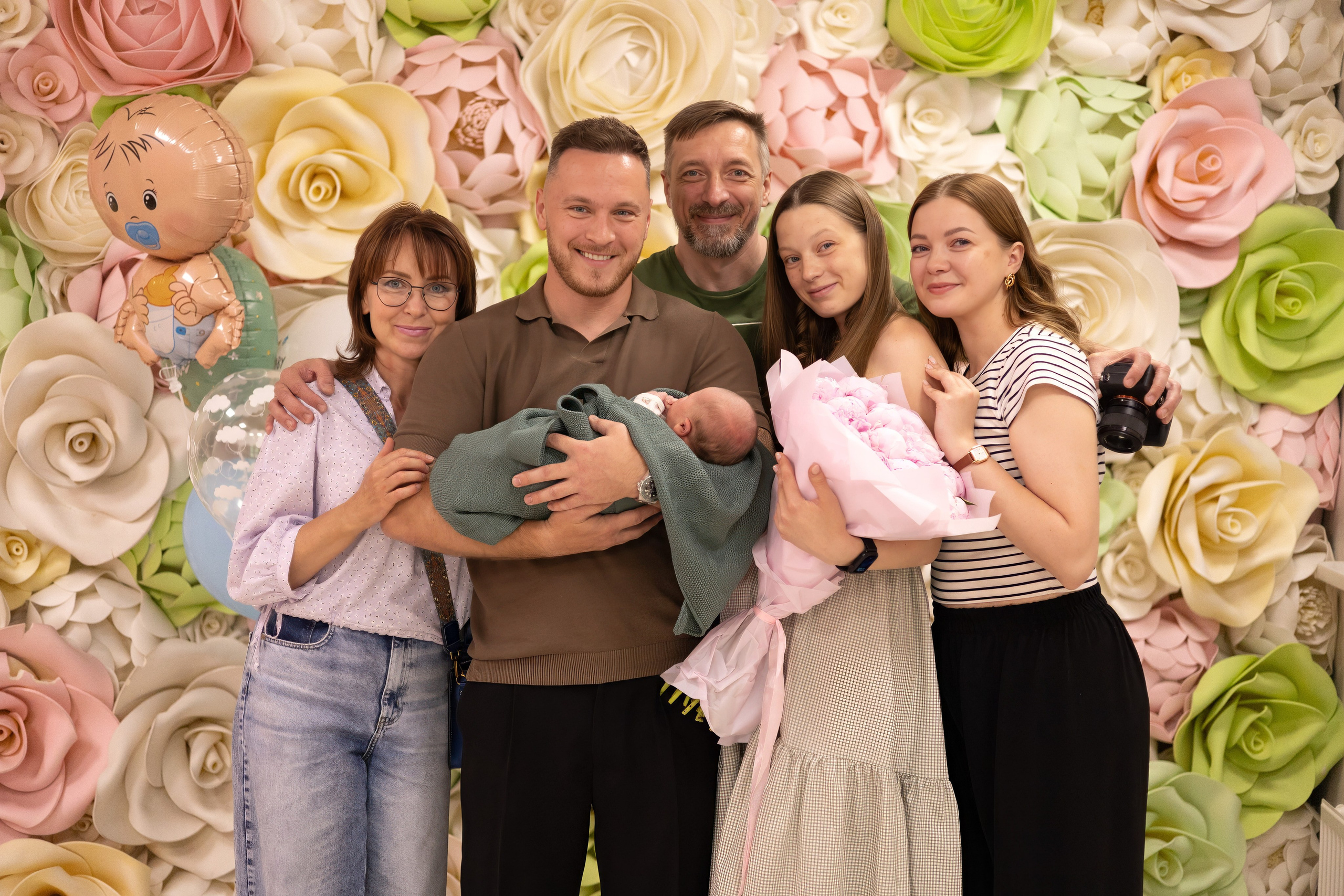 Выписка. Семейный, детский, фотограф новорожденных в Москве