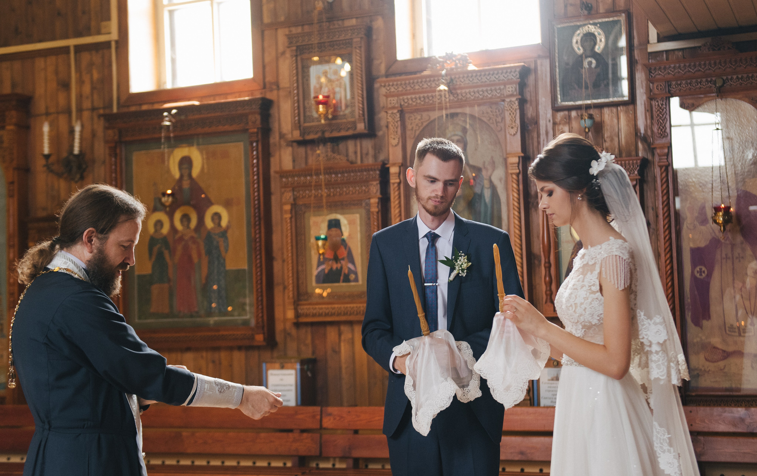 Венчание Никиты и Тони — Храм Иоанна Кронштадского. Свадебный и семейный фотограф Волгоград Москва