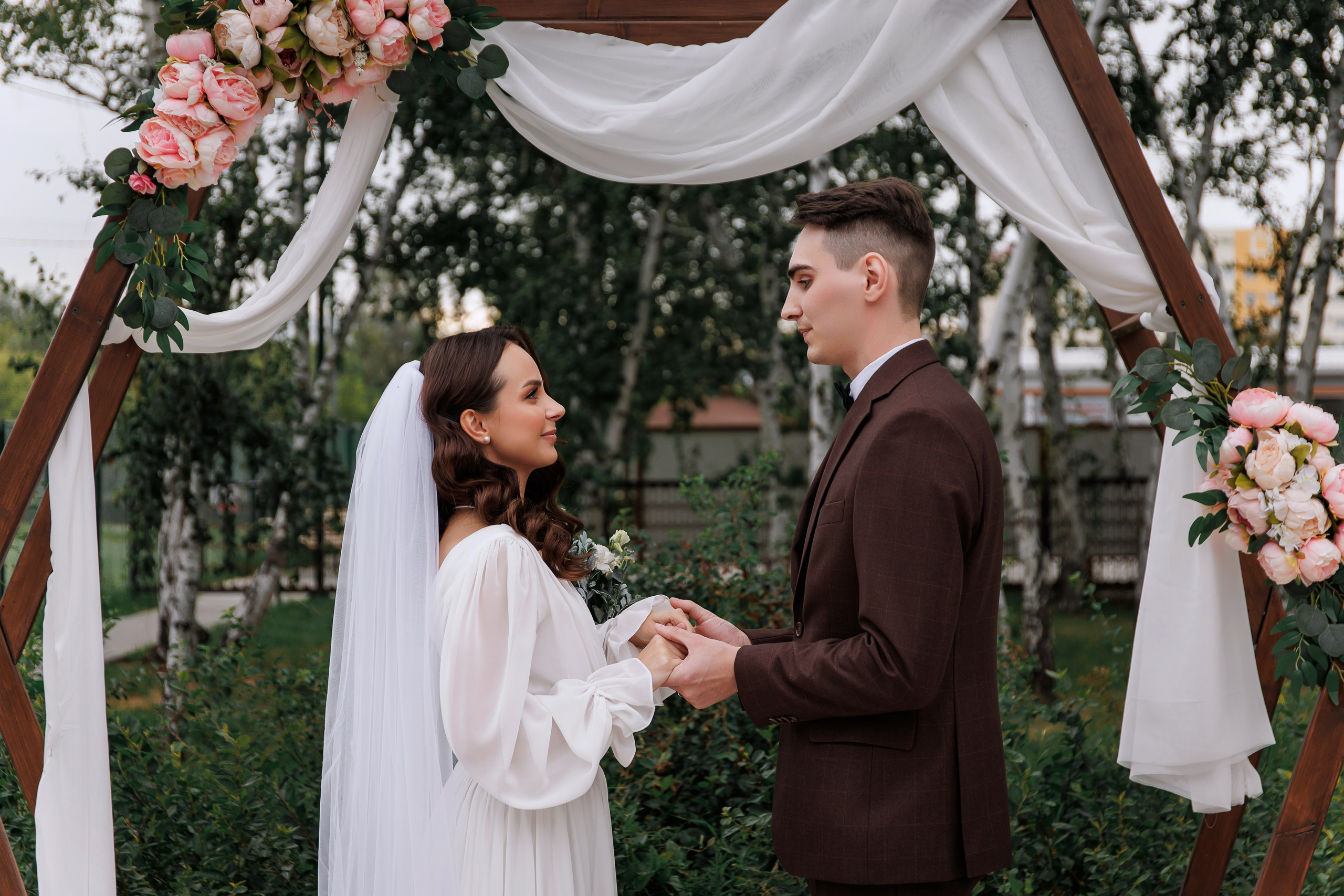 Екатерина и Денис. Свадебный фотограф в Омске Яна Савина