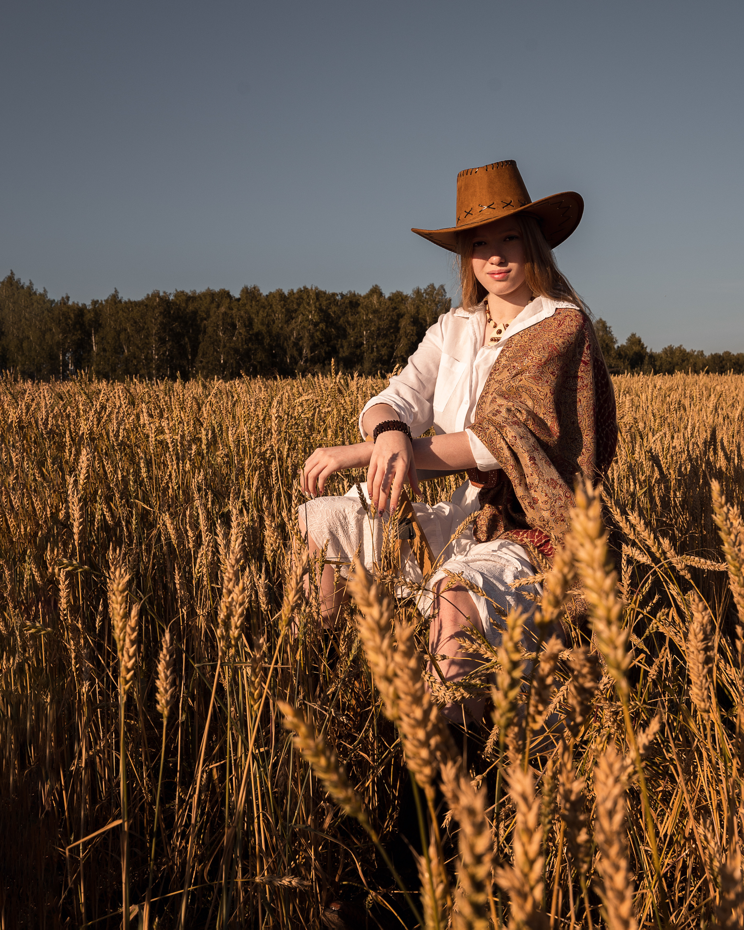 В поле. Портретный фотограф в Челябинске Катерина Руди