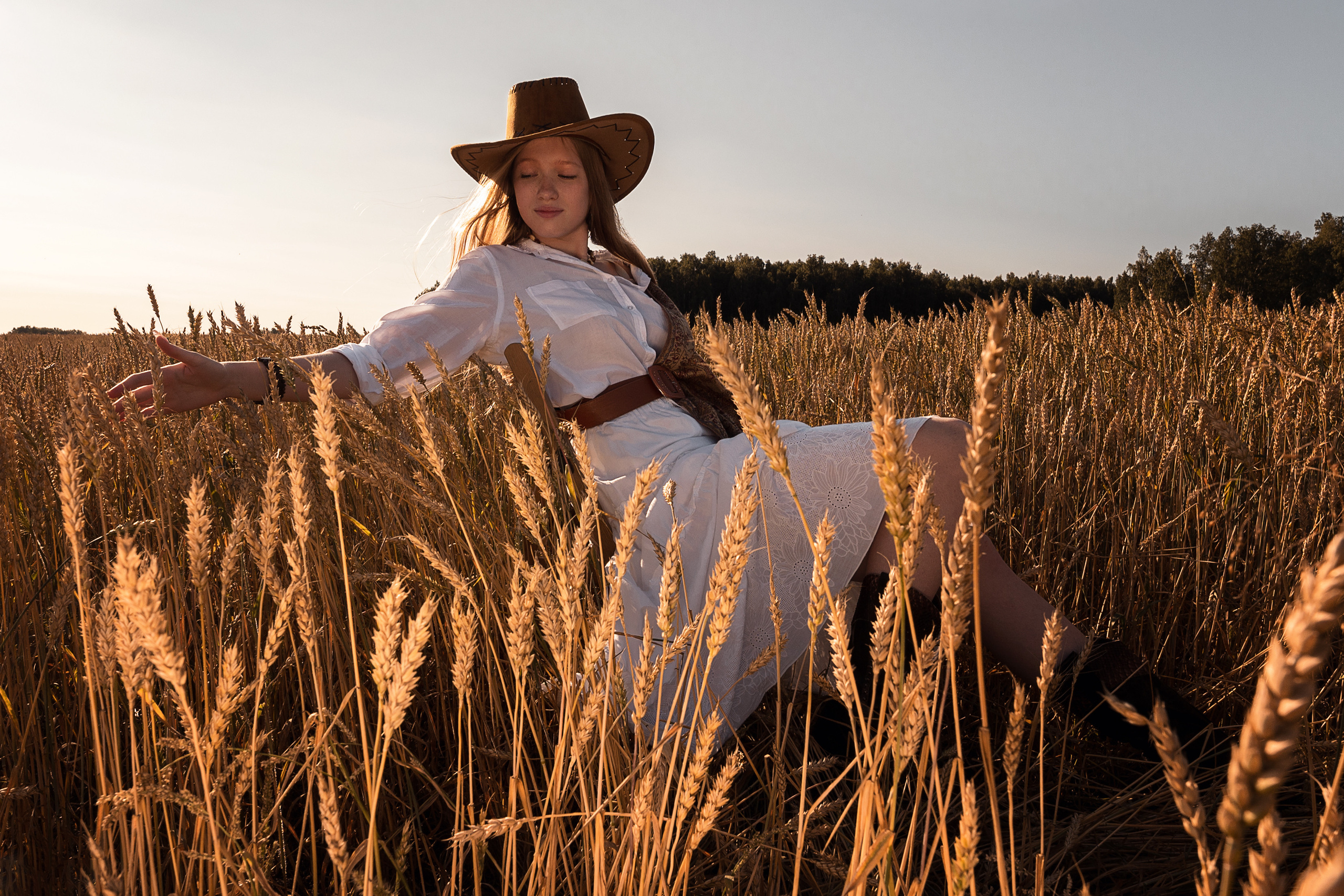 В поле. Портретный фотограф в Челябинске Катерина Руди