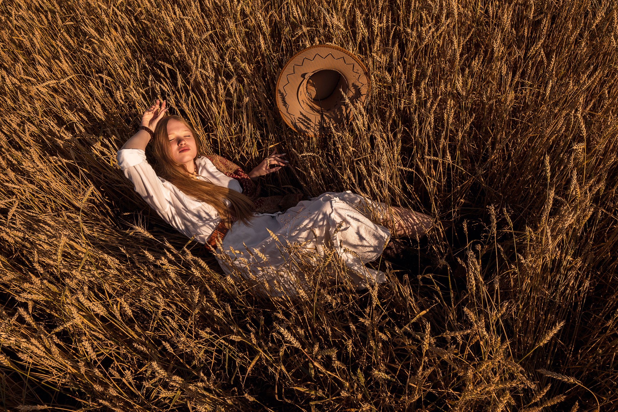 В поле. Портретный фотограф в Челябинске Катерина Руди
