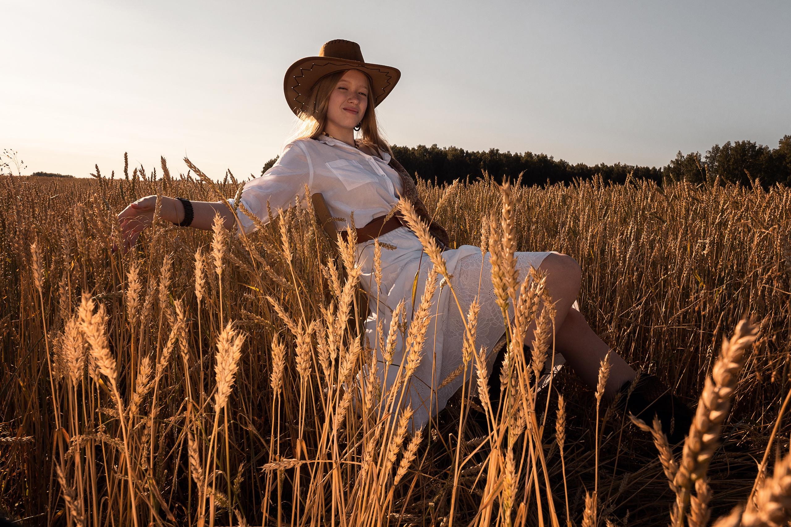 В поле. Портретный фотограф в Челябинске Катерина Руди