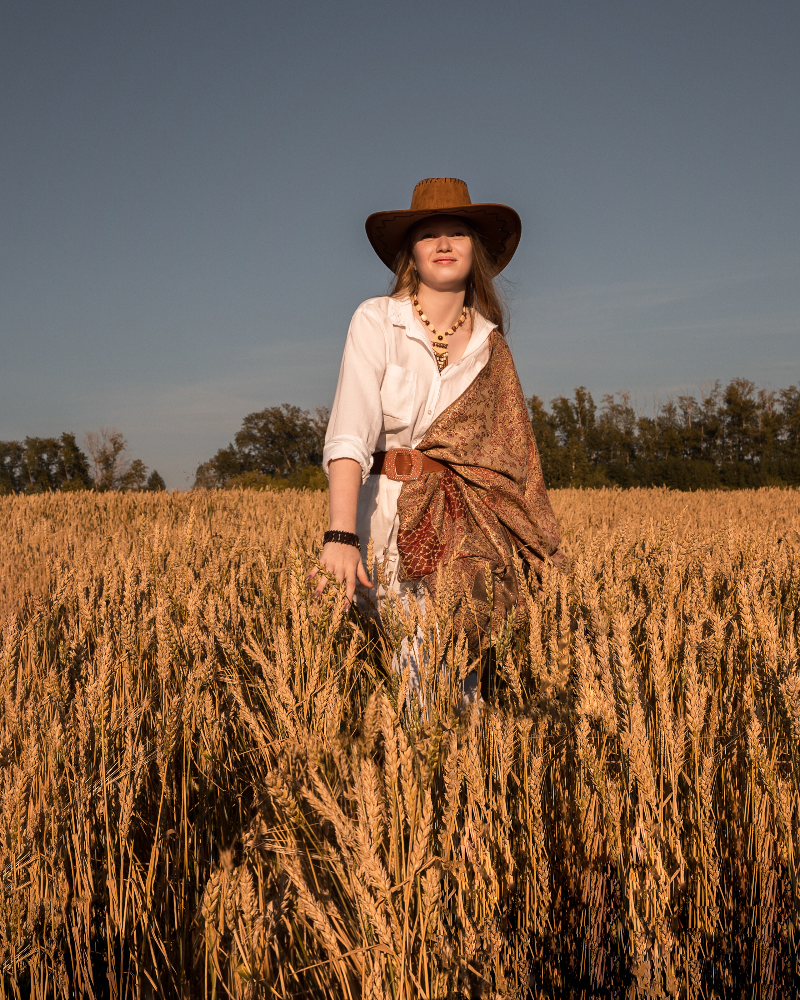 В поле. Портретный фотограф в Челябинске Катерина Руди