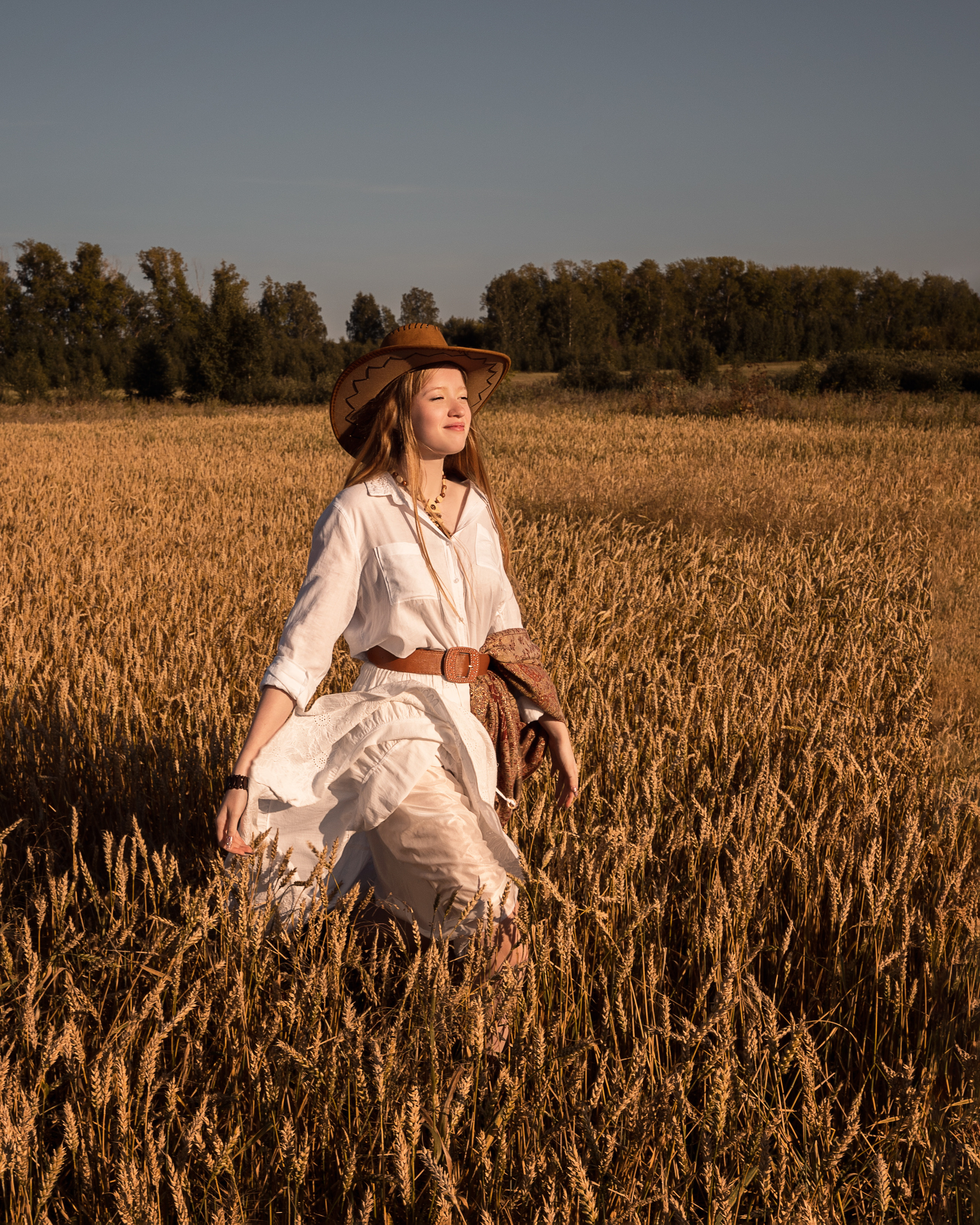 В поле. Портретный фотограф в Челябинске Катерина Руди