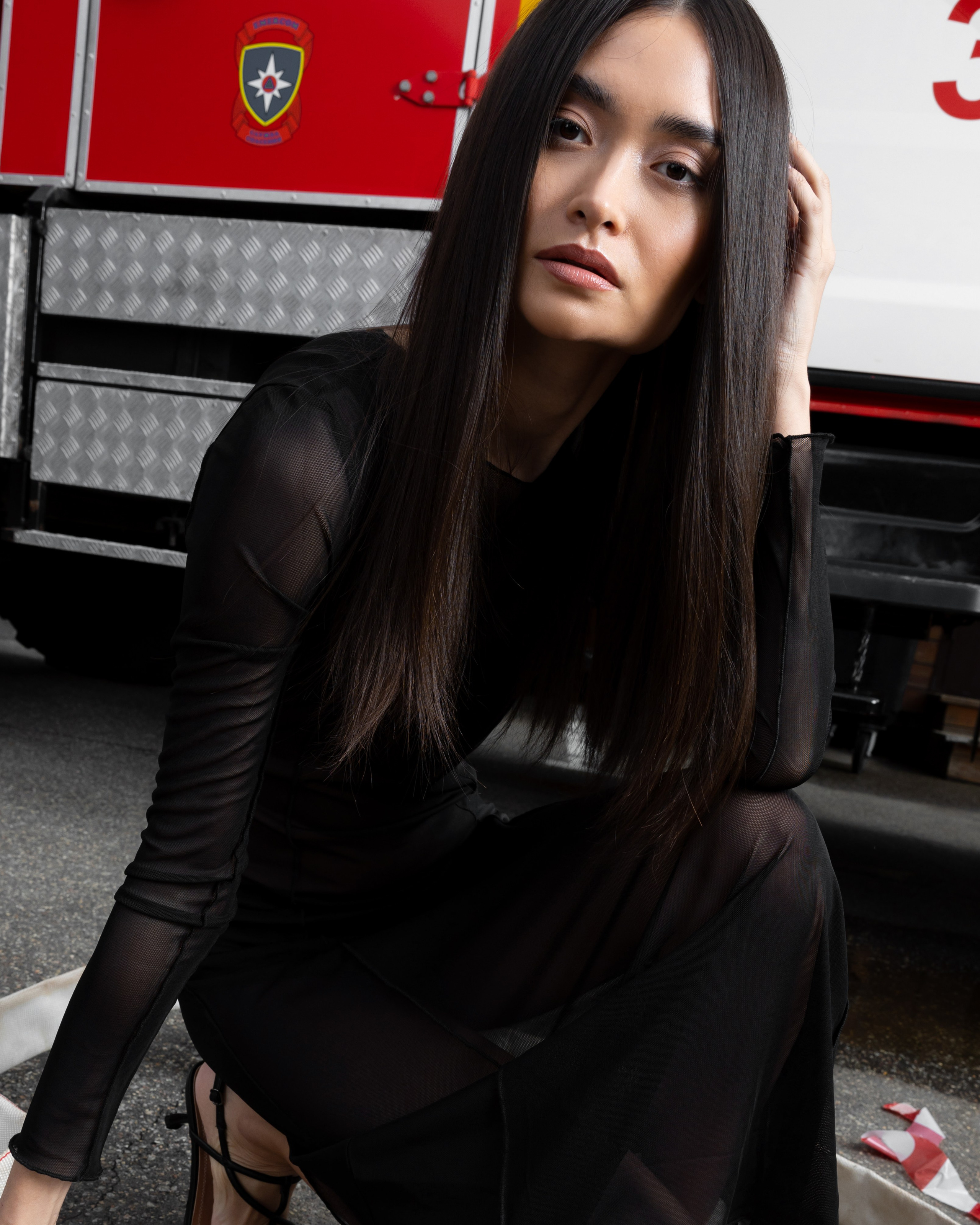 ПОЖАРНАЯ МАШИНА. Елизавета Федотова | фэшн-фотограф