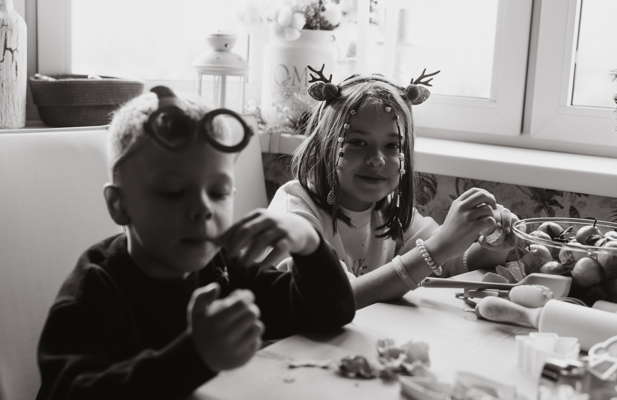 Домашняя Новогодняя фотосессия. Семейный, ньюборн фотограф, фотограф на роды в Москве, Виктория Тюльдюкова