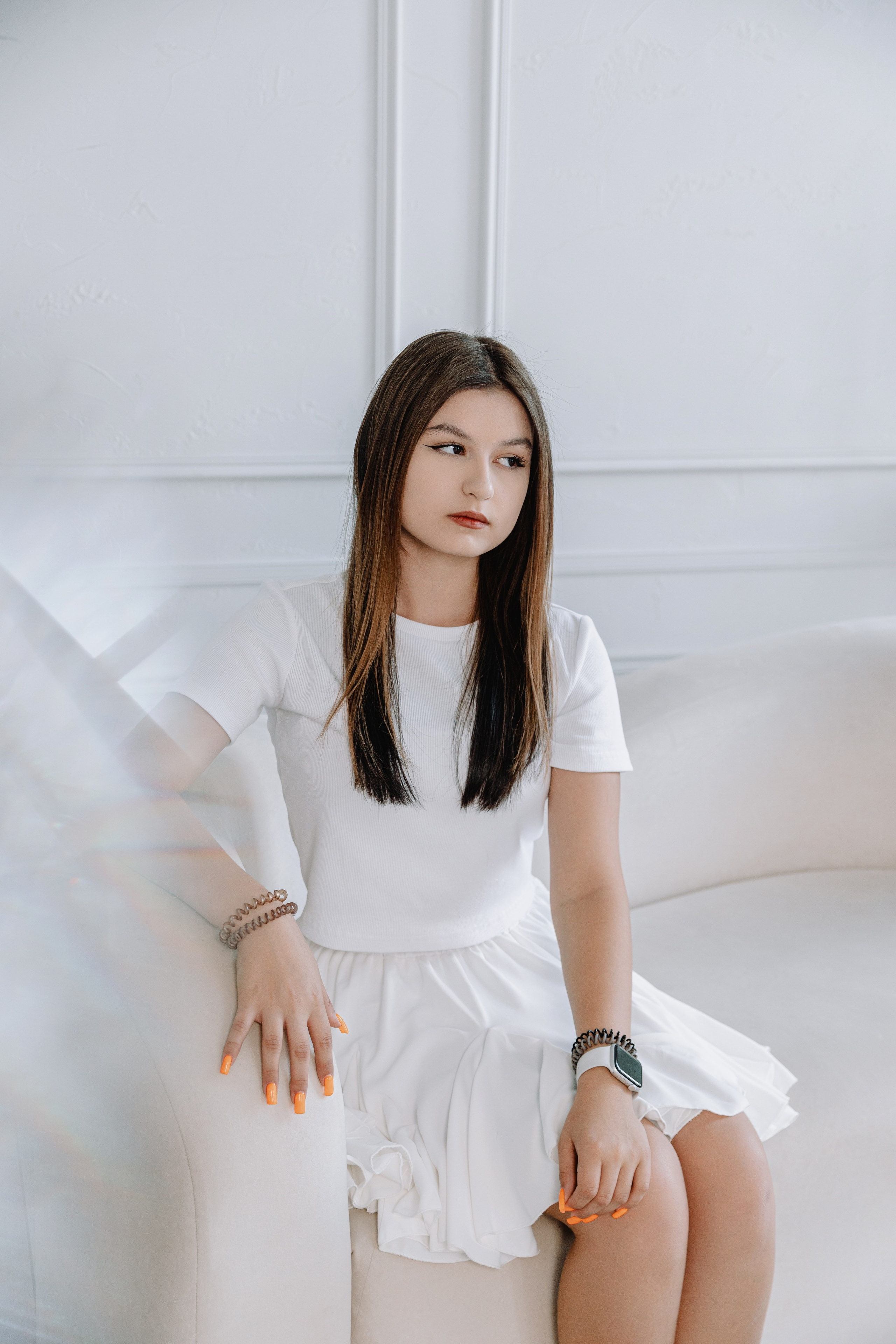 Евгения, Михаил и Дарина и собачка Чарли. Фотограф Воронеж Варвара