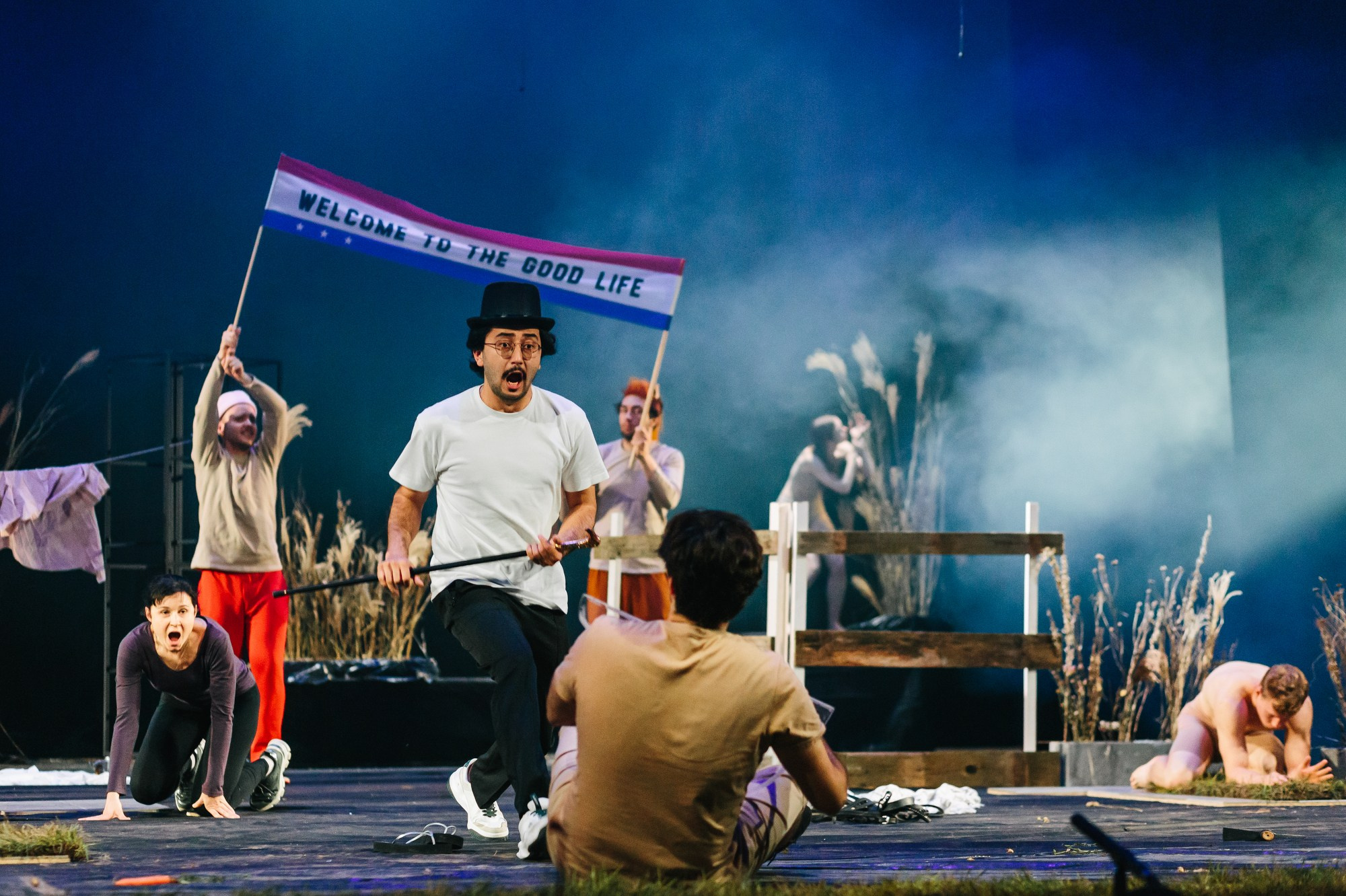 Спектакль Приглушенные голоса в Театре Академии танца Б. Эйфмана (+репетиция). Семейный и портретный фотограф в Санкт-Петербурге Андрей Воробьев