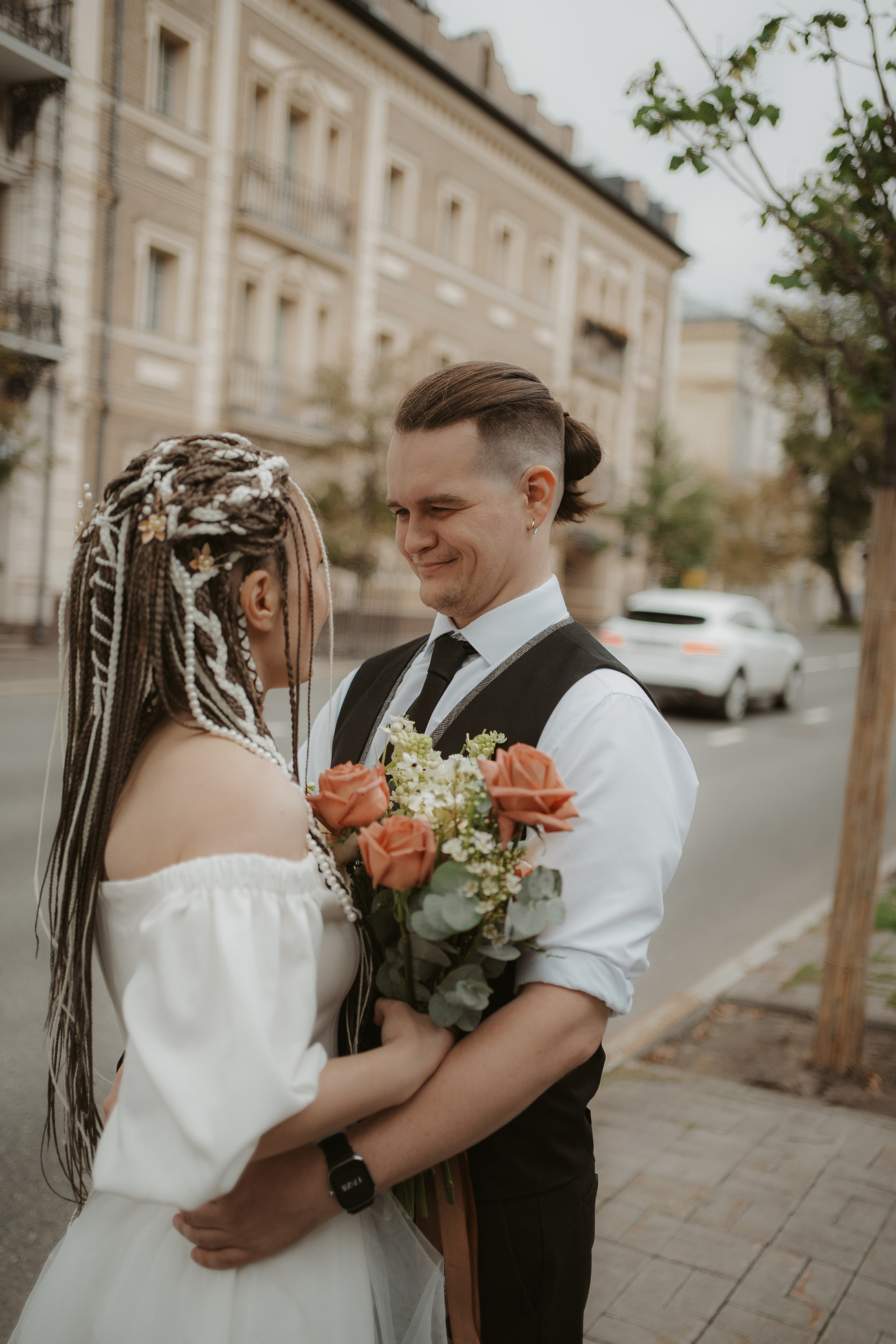 Женя и Рита, свадебная прогулка по Казани. Портретный фотограф в Казани, Красной Поляне и Сочи Анна Кузнецова