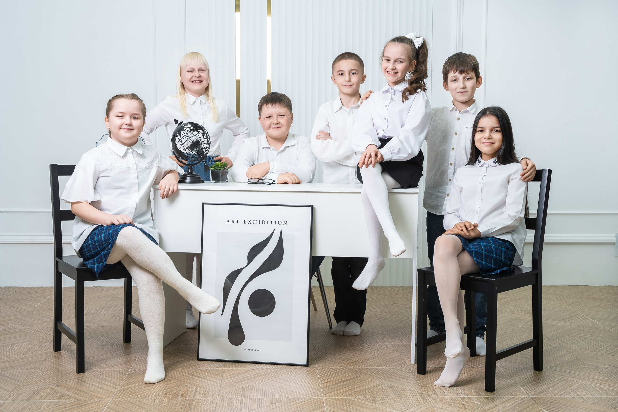 Выпускная фотосессия в фотостудии. Выпускные альбомы Нижнекамск Набережные Челны Фотостудия Небо