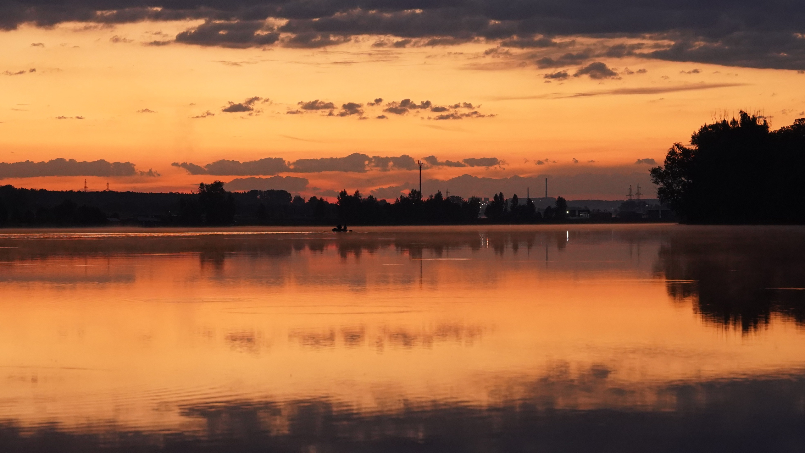 Рассветы на сапбордах в Уфе