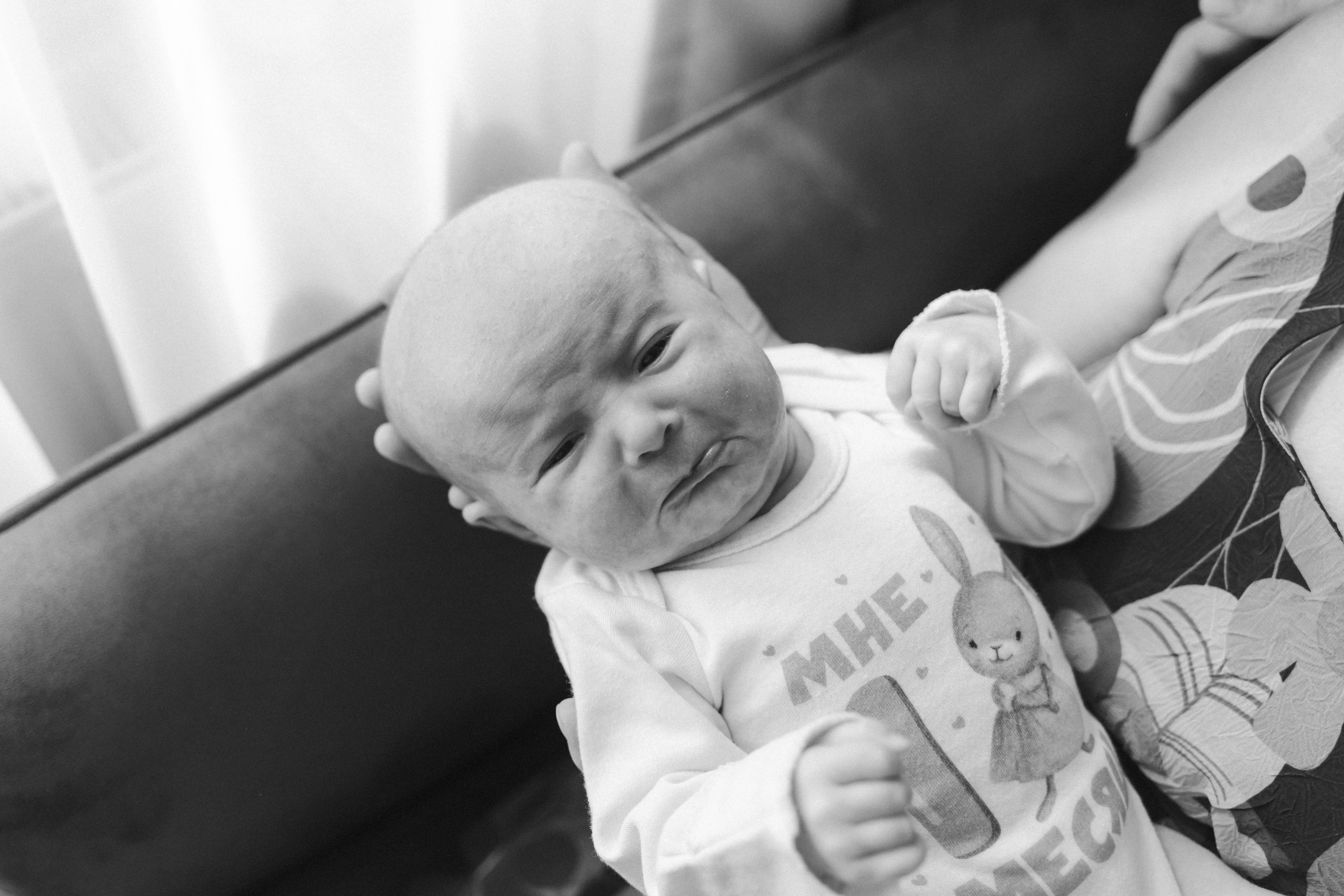 Самый первый месяц жизни. Семейный фотограф в Москве