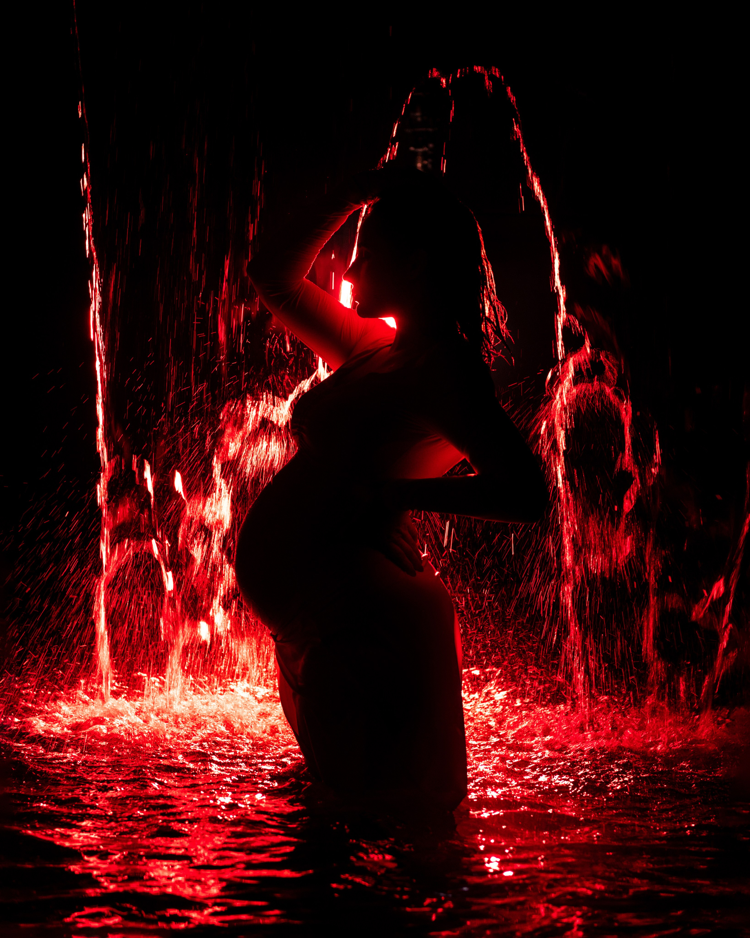 БАССЕЙН. Фотограф Беременности в Краснодаре Кара Артисан