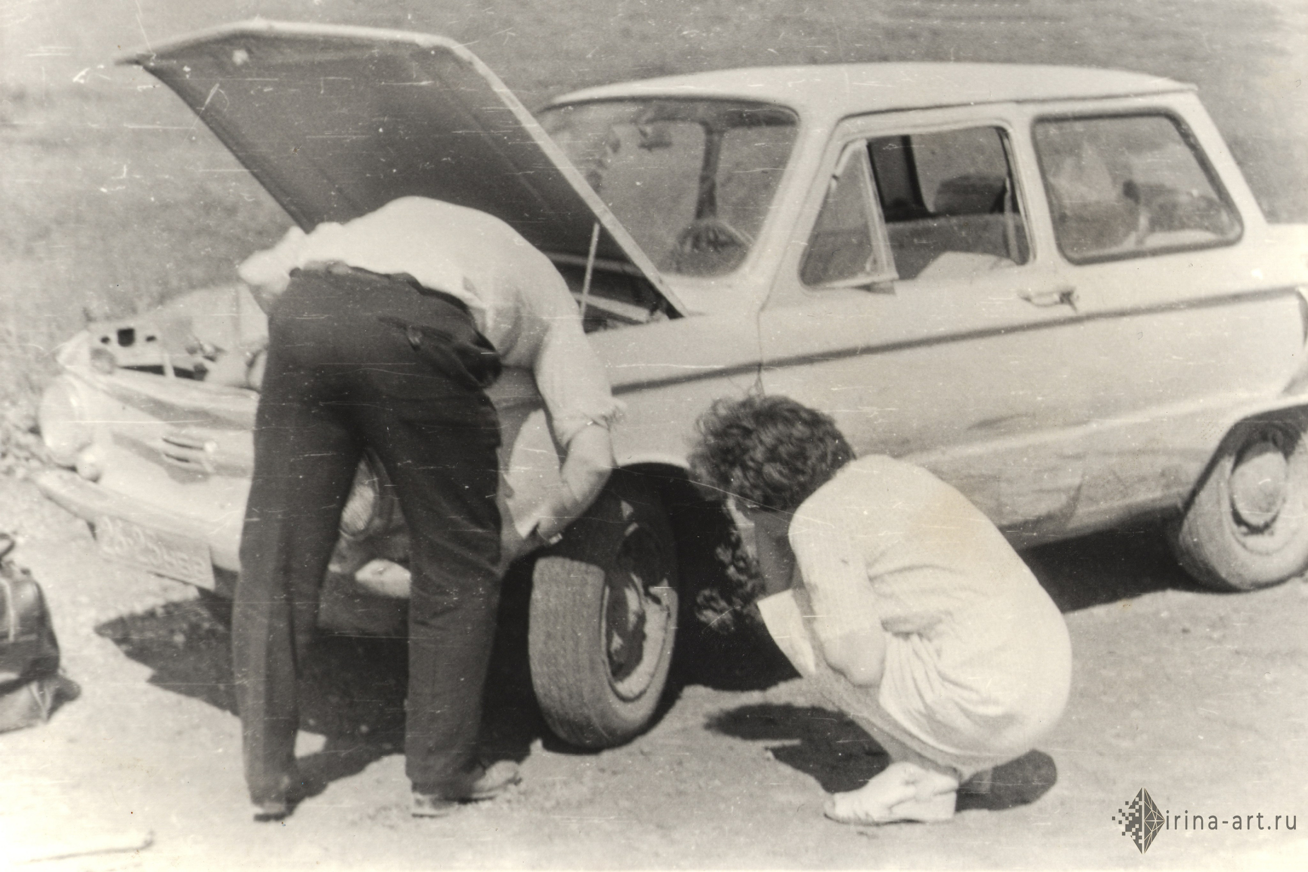 Стандартная реставрация. Irina ART | Реставрация, анимация и обработка фотографий