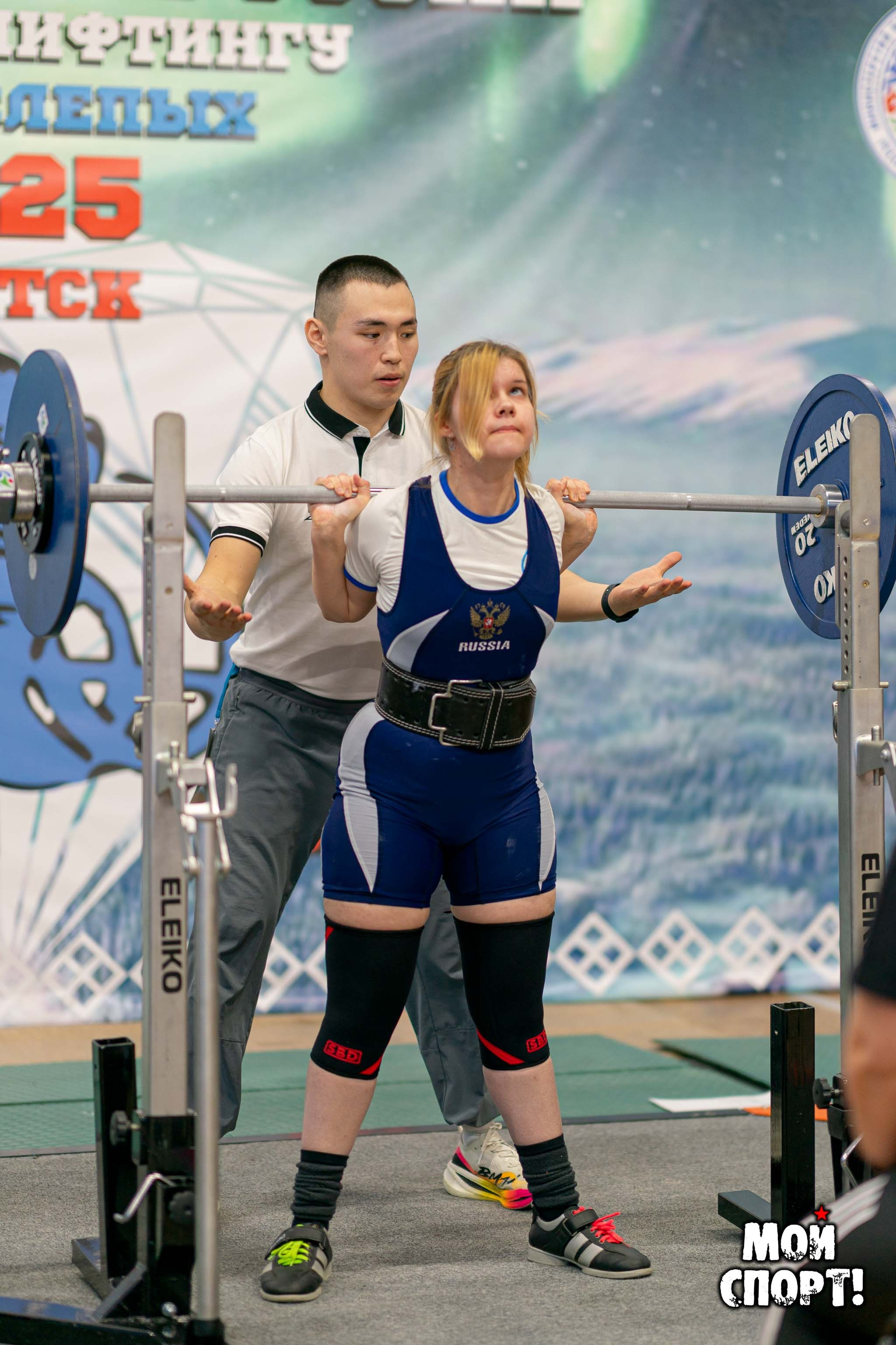 Чемпионат России по пауэрлифтигу 2025. Спорт слепых. Студия «Мой Спорт!» — все о спорте в Якутии