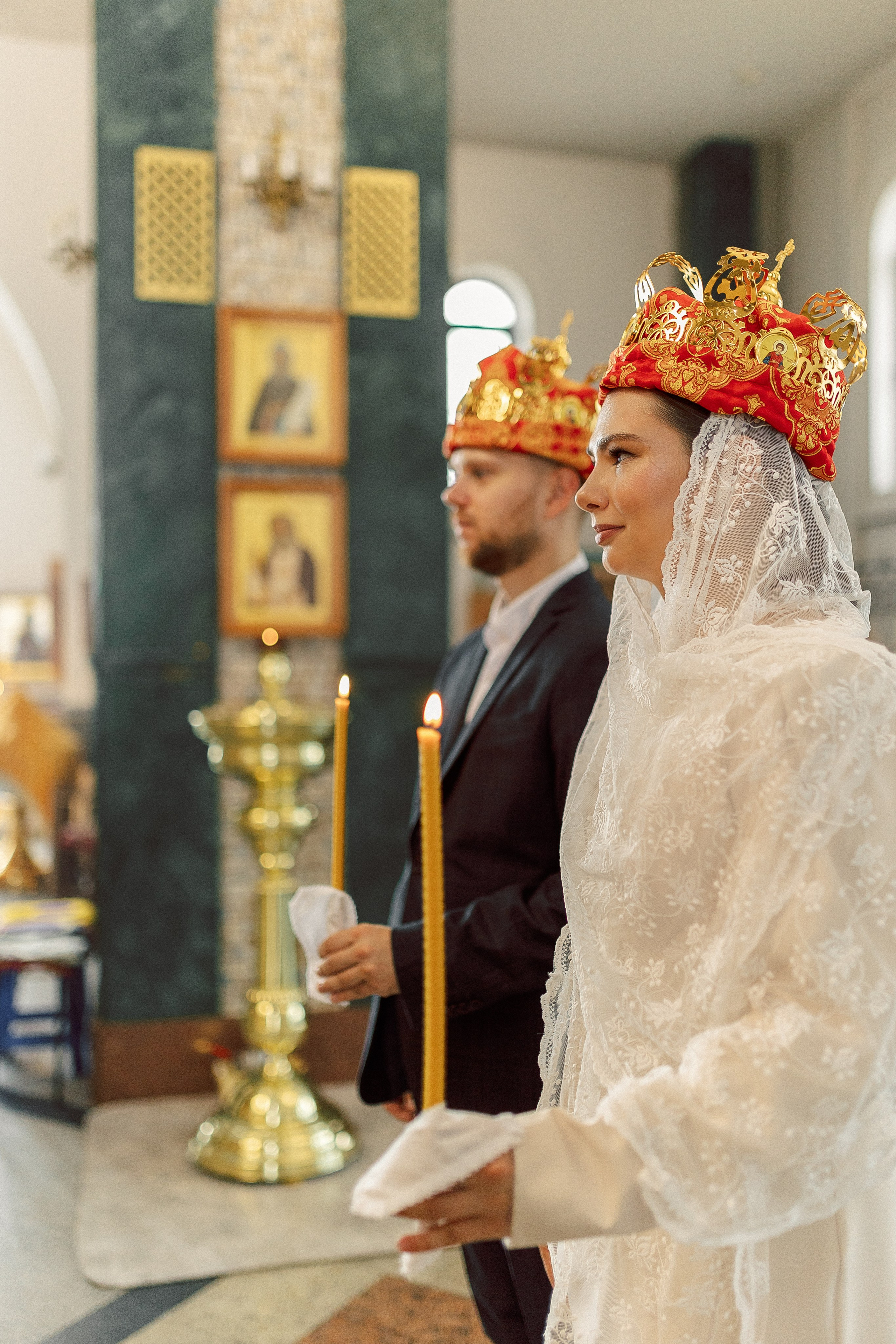 Венчание в храме Стефана Пермского. Семейный фотограф в Москве Анна Пожарская