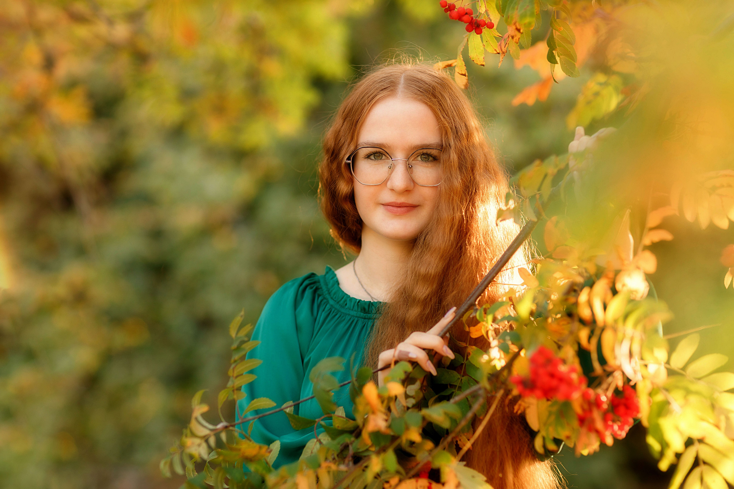 Осенняя фотосессия с Аней. Портретный и репортажный фотограф в Чебоксарах Андриян Чаркин