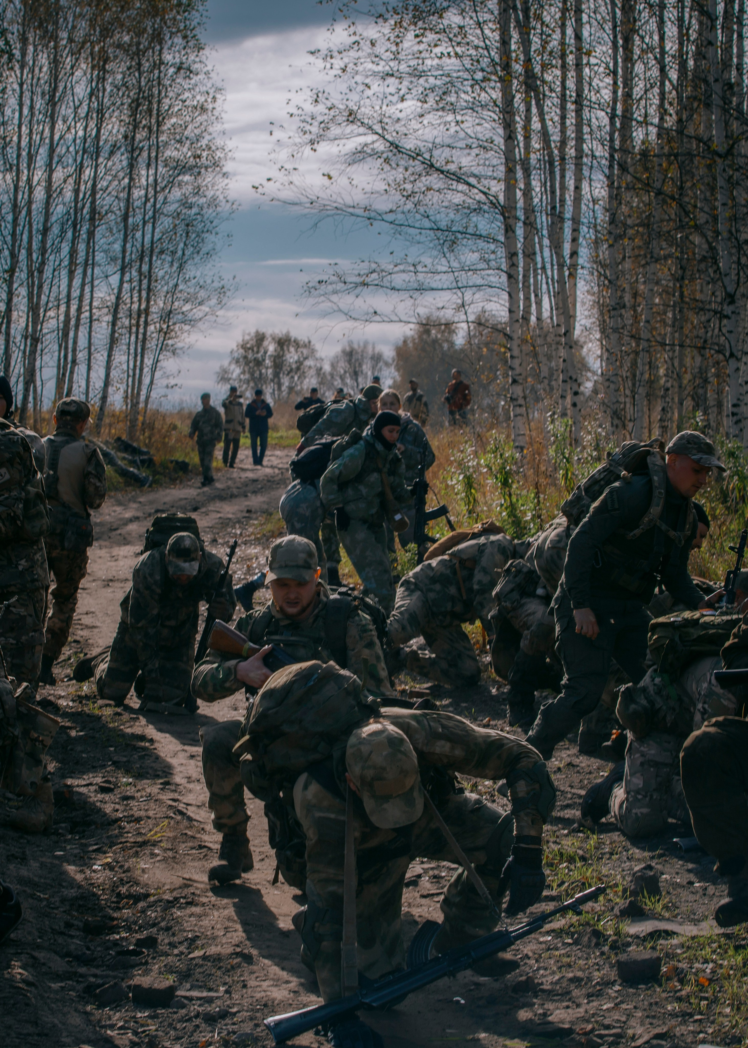 Квалификационные испытания. Сдача на шеврон «Боевая Единица». Портретный фотограф в Москве Дарья Цезария