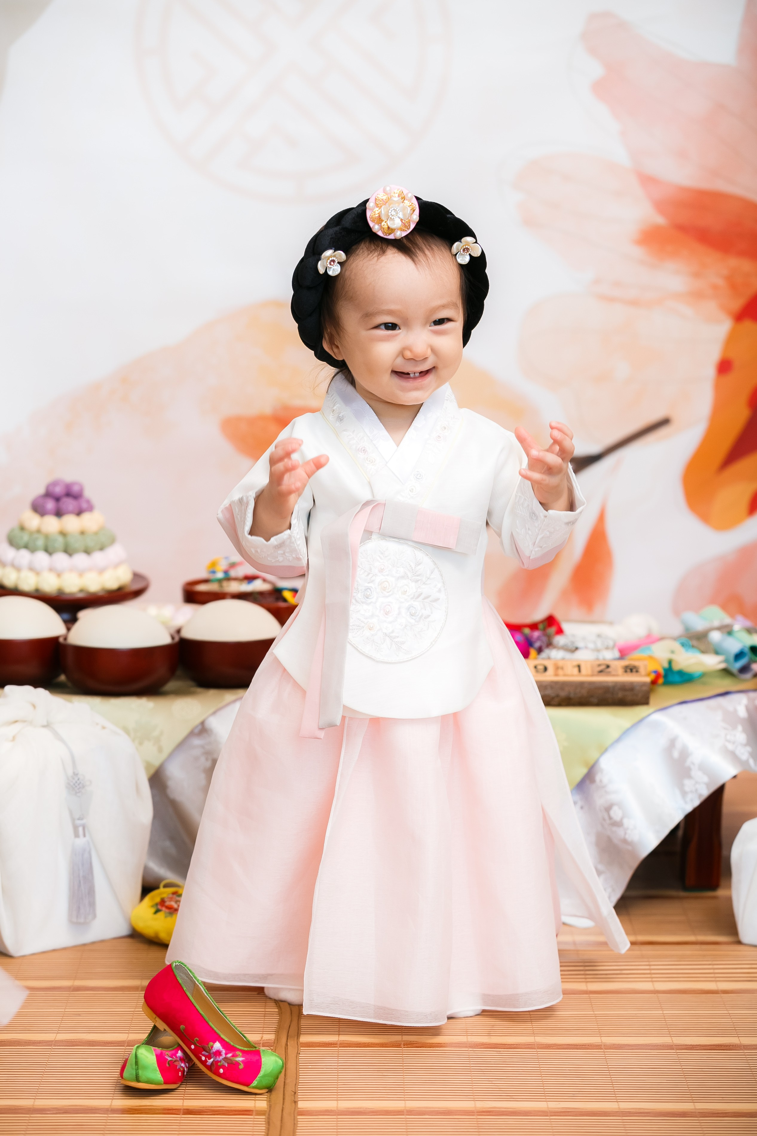 첫돌 Утренняя церемония (малыши). «Инбок» Фото студия